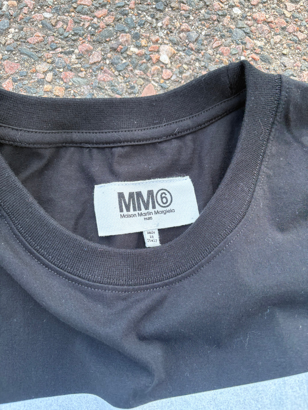 MM6 Maison Martin margiela 2015 Home alone long sleeve black