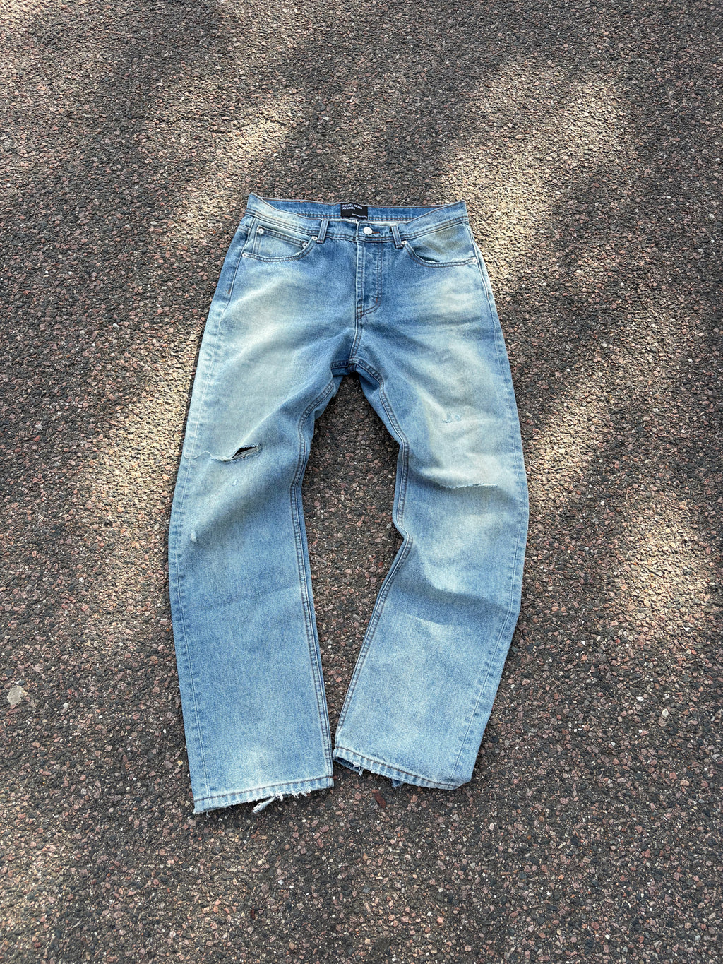 Enfant riches deprimes washed straight fit jeans
