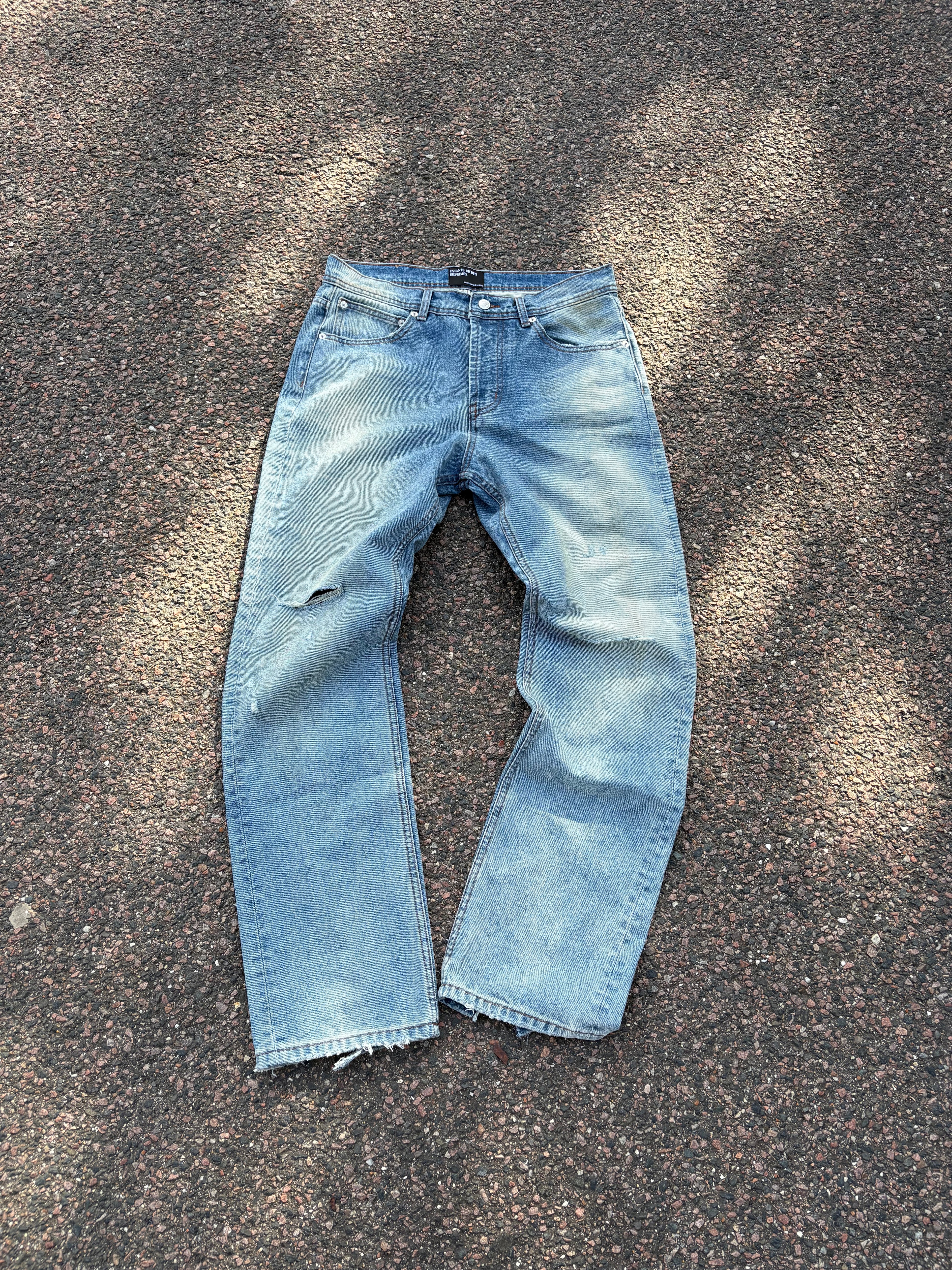 Enfant riches deprimes washed straight fit jeans