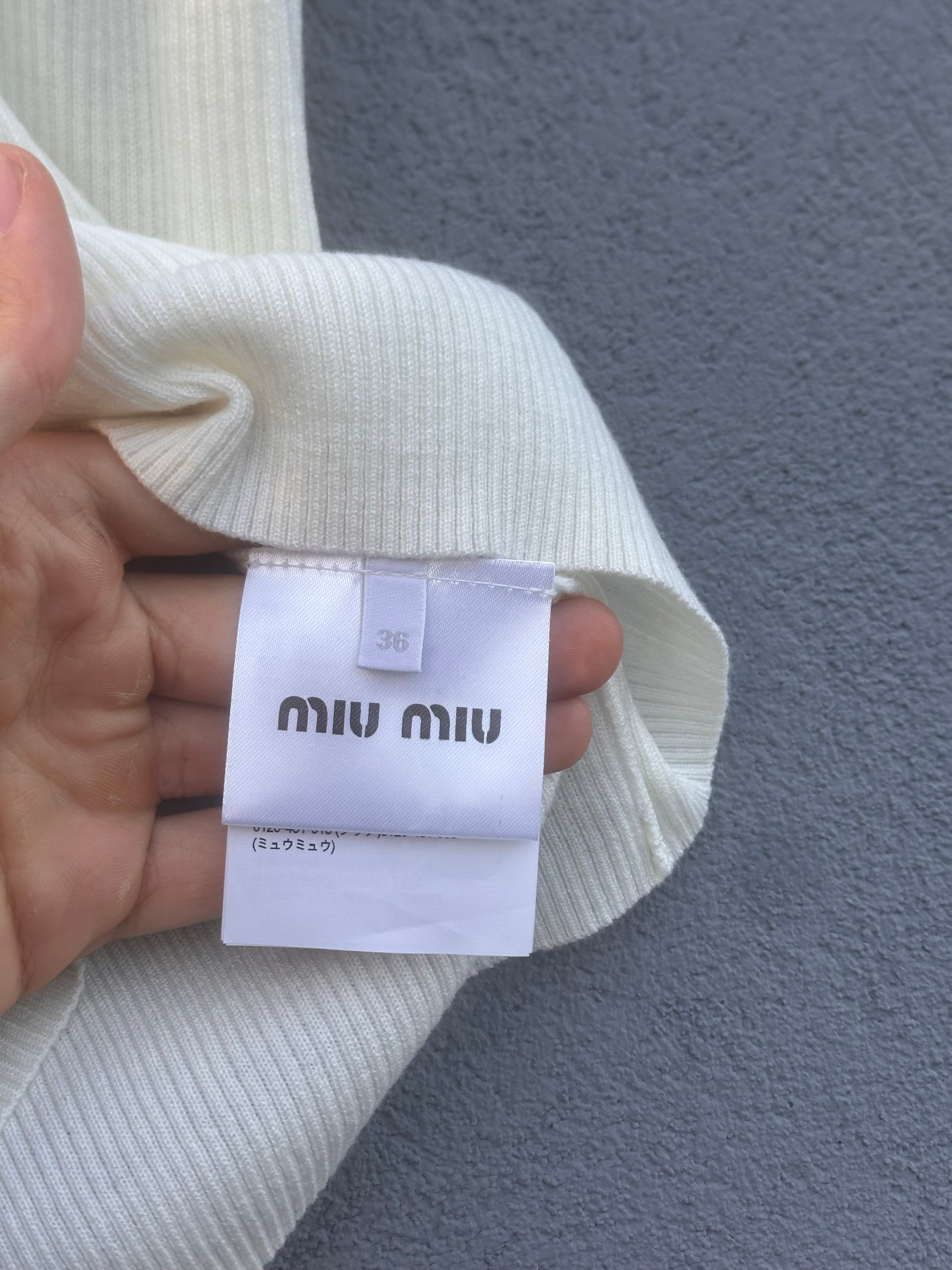 Miu miu wool top