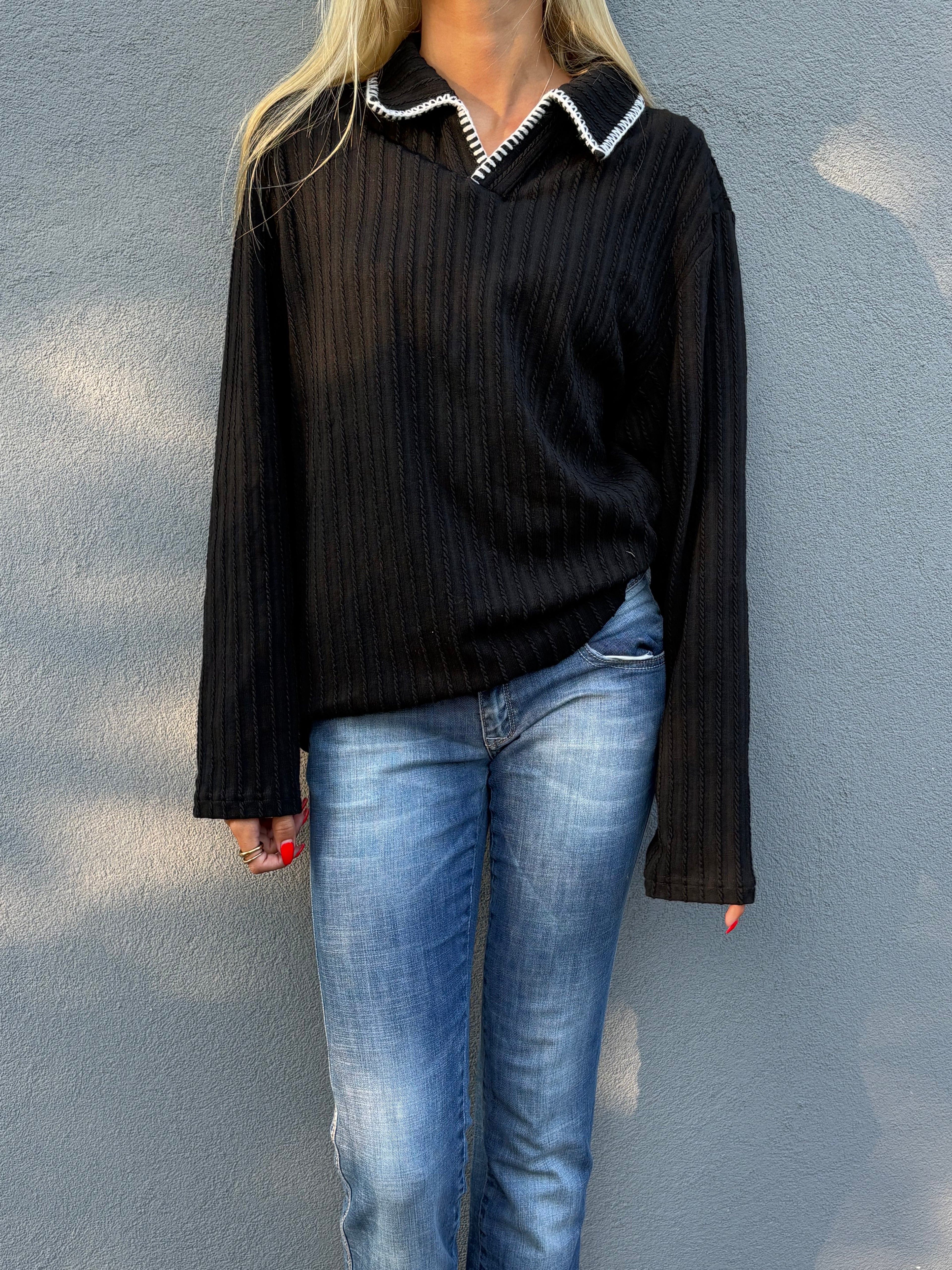 Vintage Yves Saint Laurent cropped polo