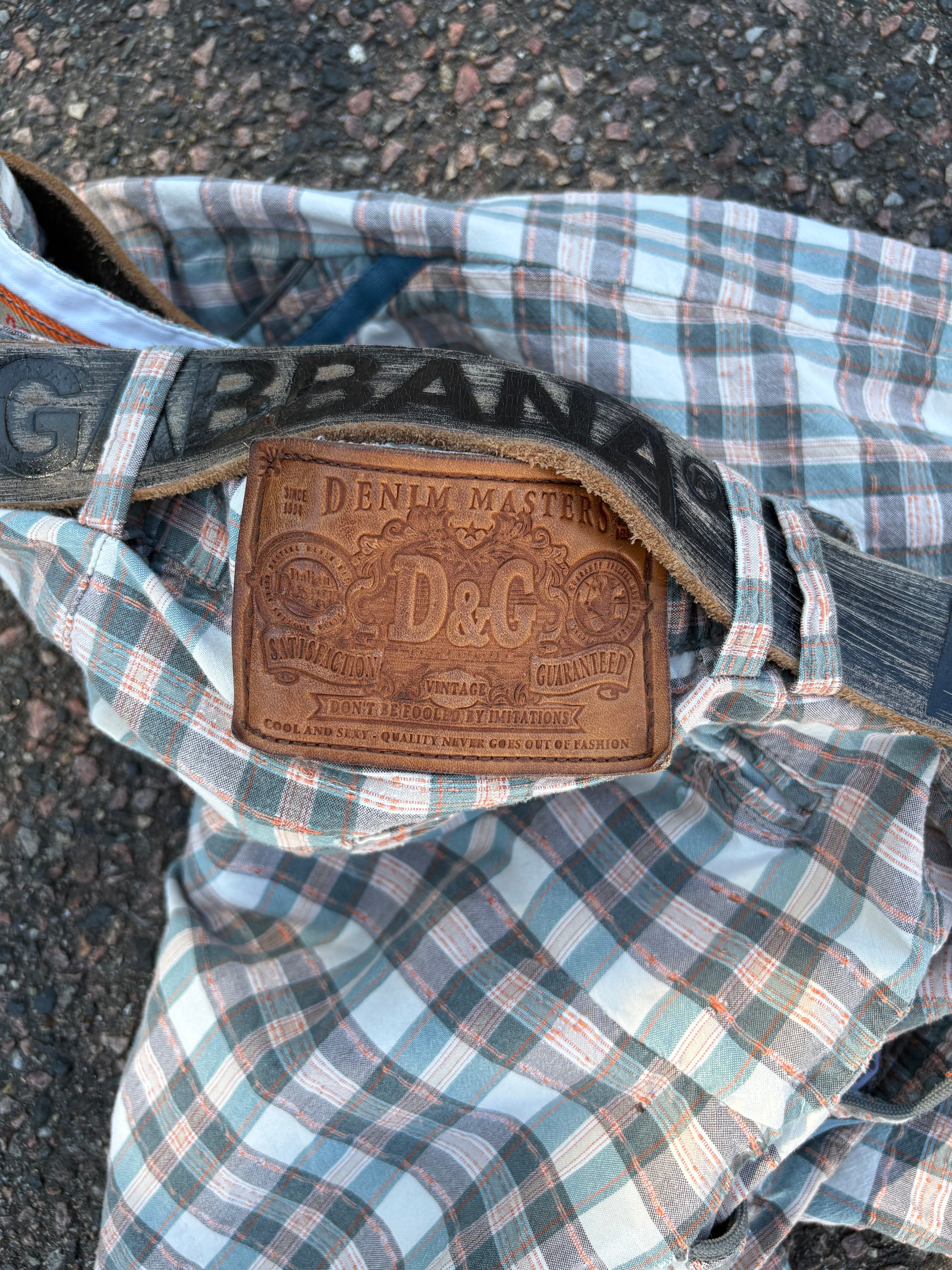 Dolce & Gabbana checkered shorts