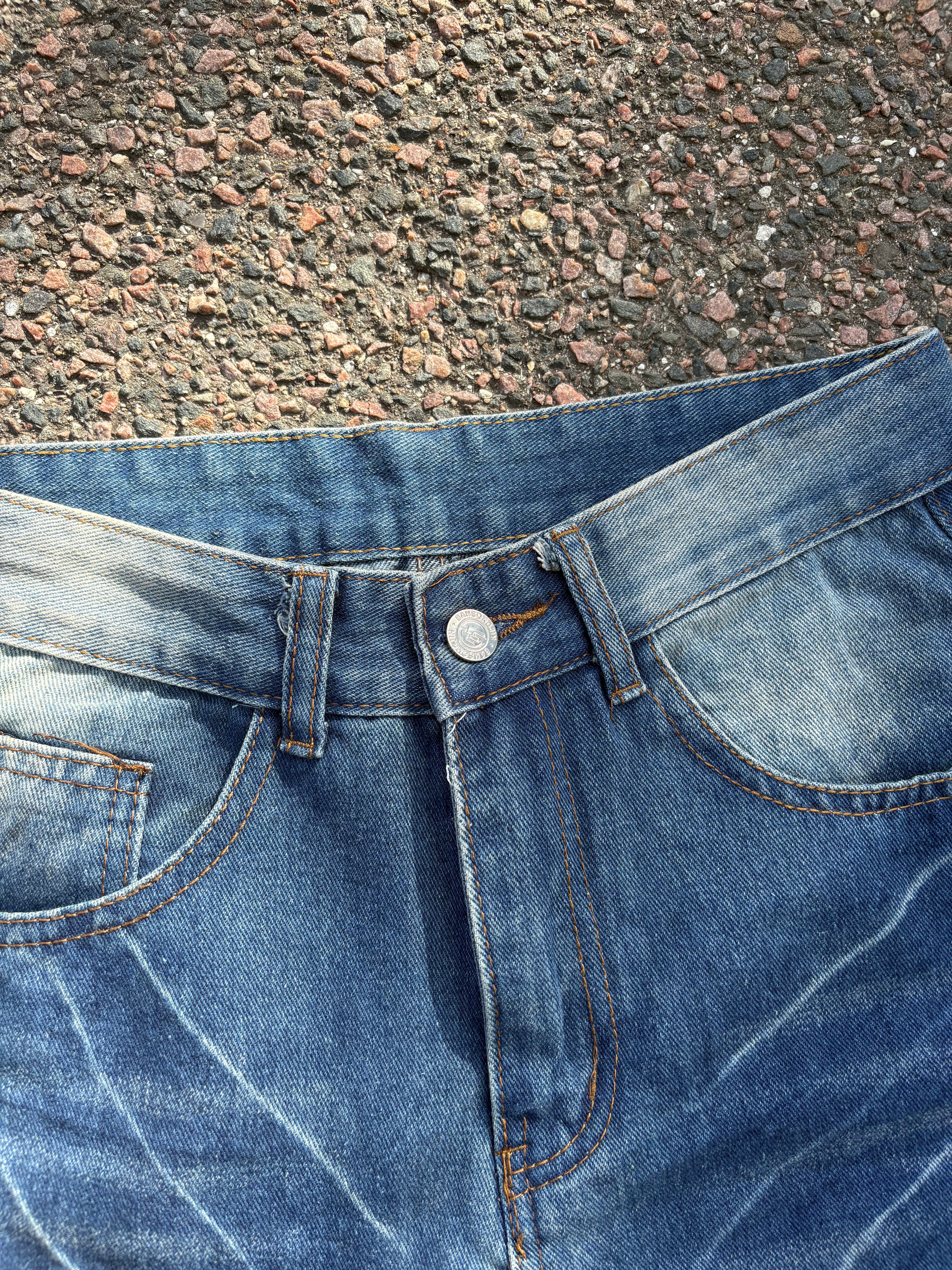 Vintage bootcut washed jeans women’s