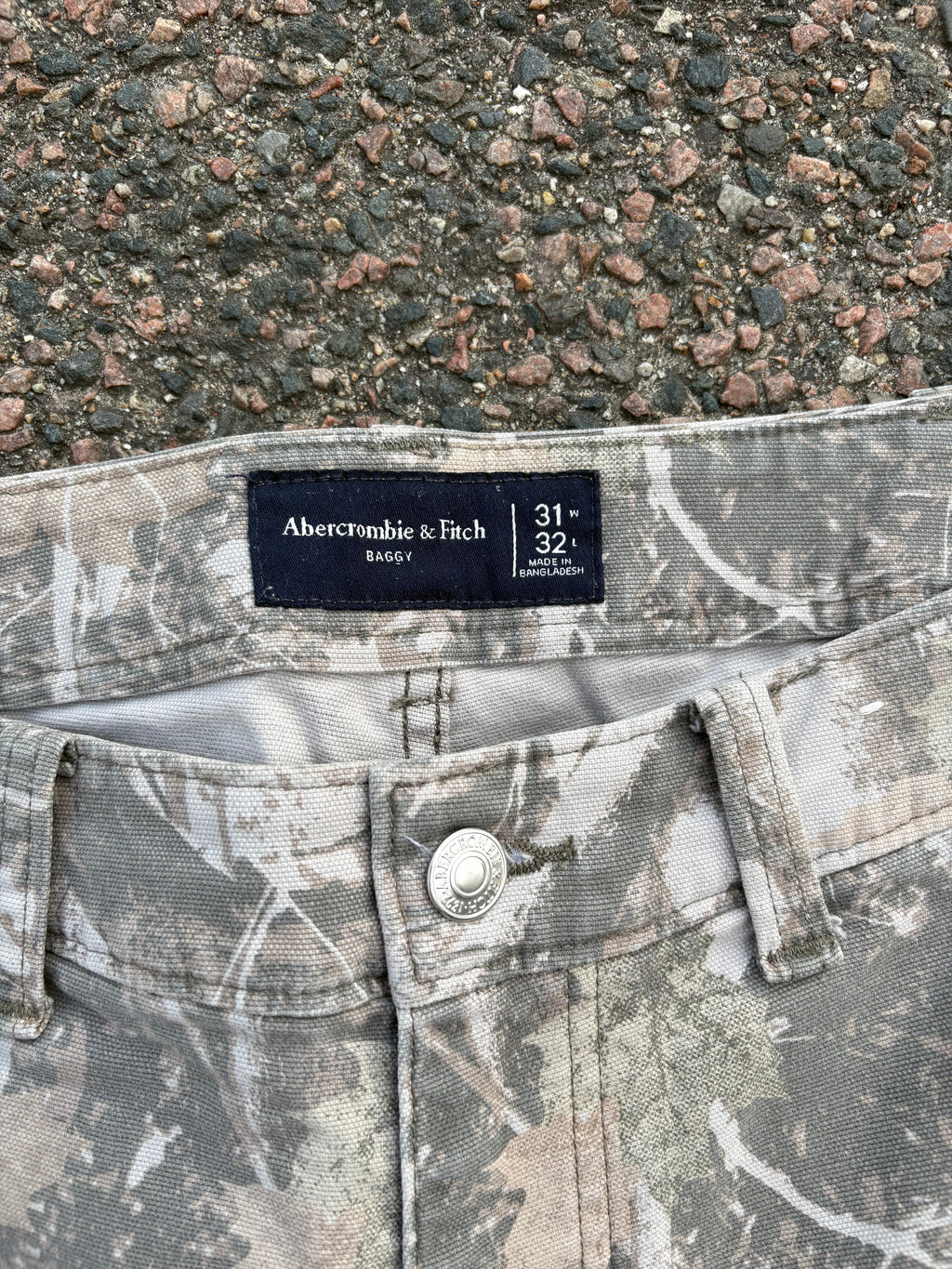 Abercrombie & fitch realtree camo pants 31*32 wide
