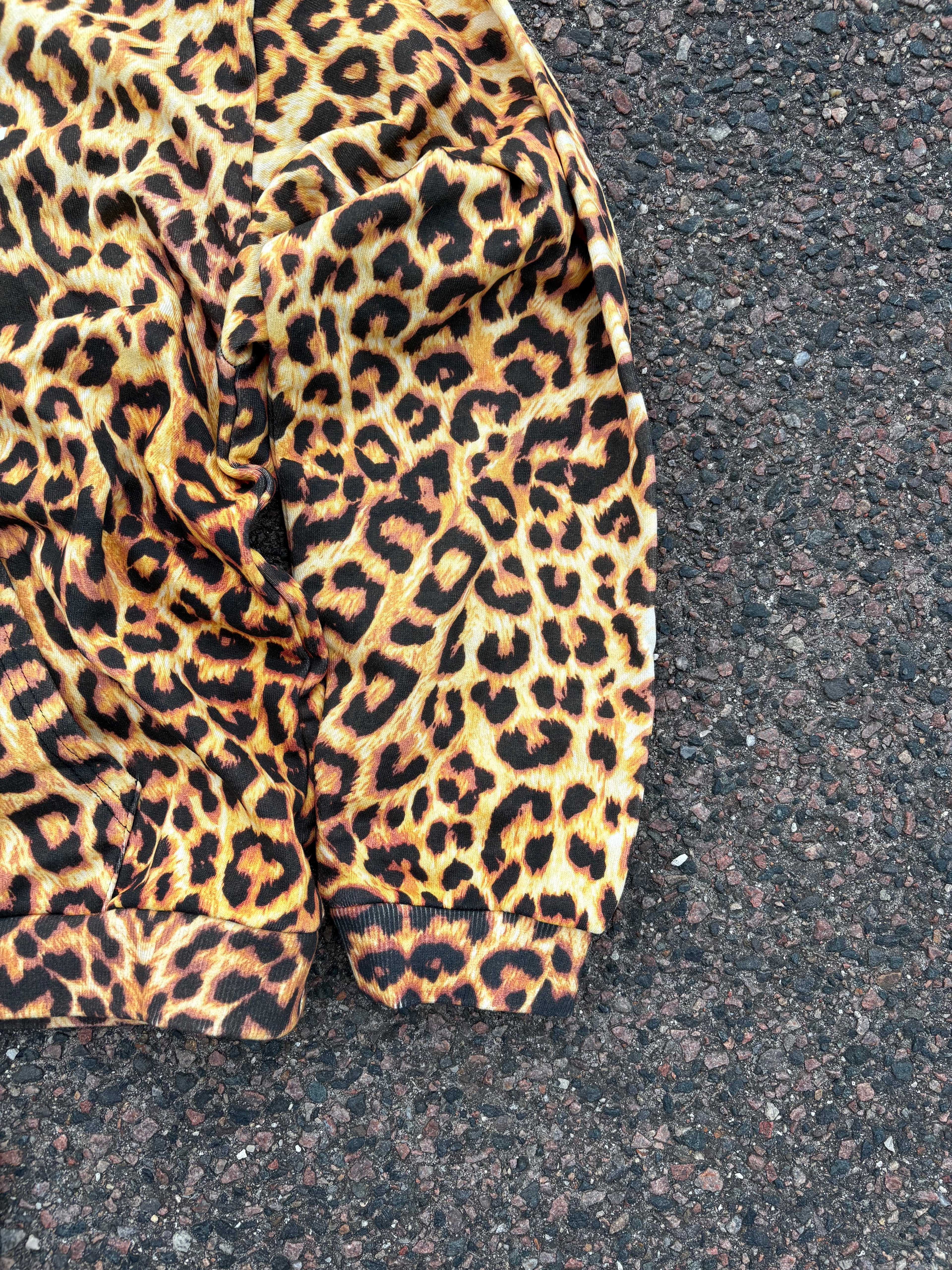 Celine SS24 leopard hoodie