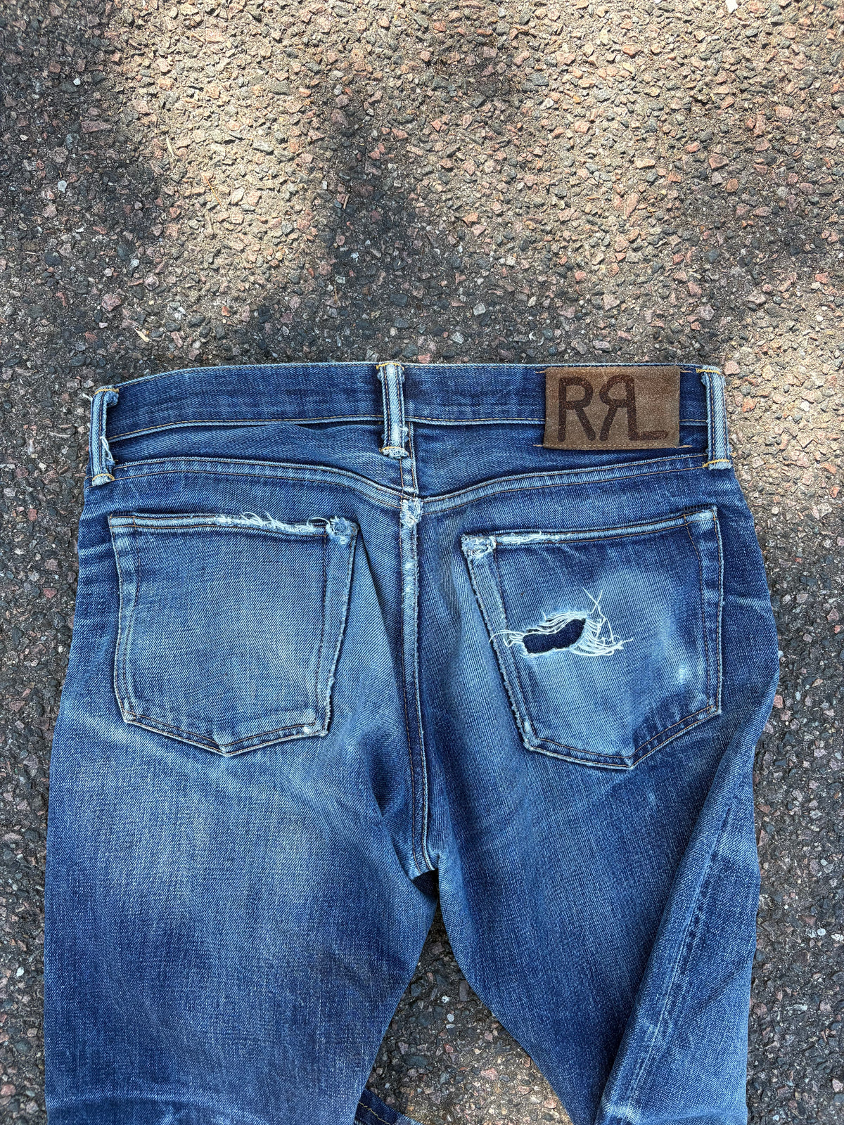 RRL Ralph Lauren selvedge denim jeans