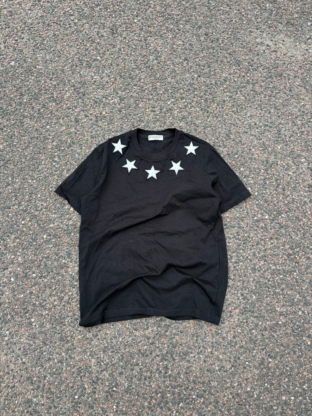 2016 Givenchy Black star tee