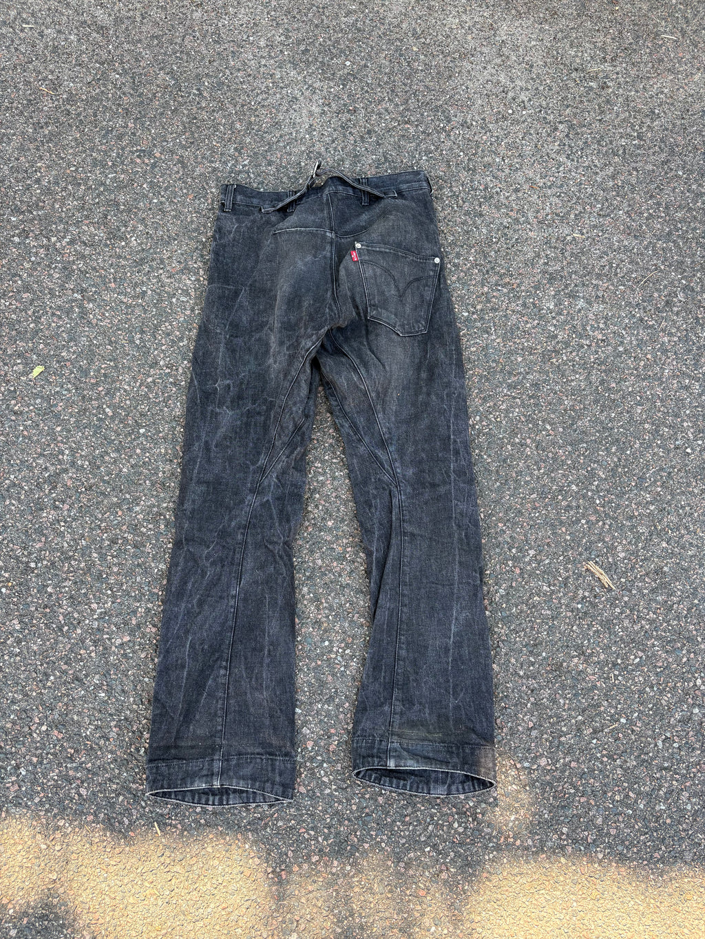 Levis engineered jeans faded black size 30