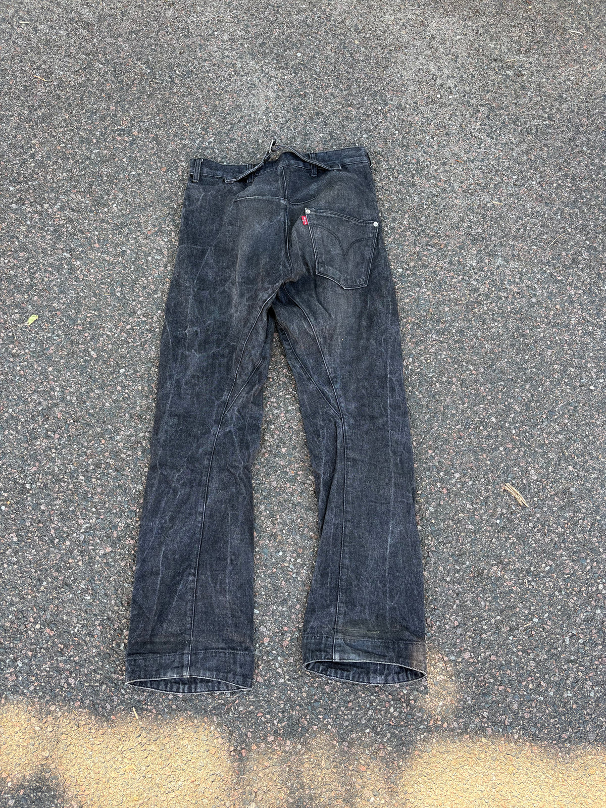 Levis engineered jeans faded black size 30