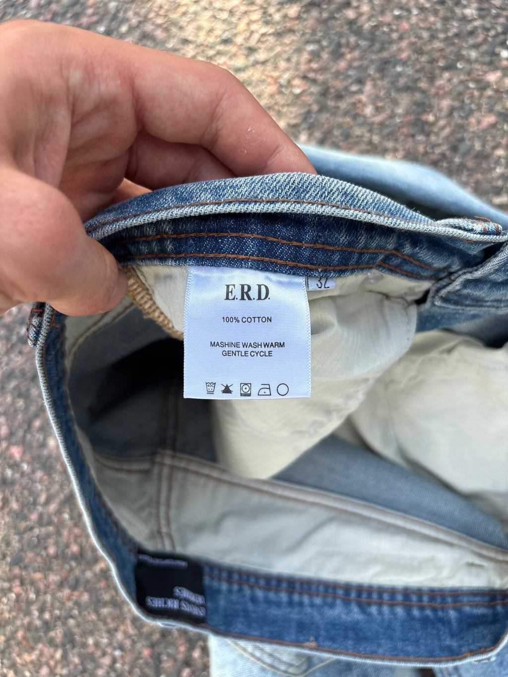 Enfant riches deprimes washed straight fit jeans