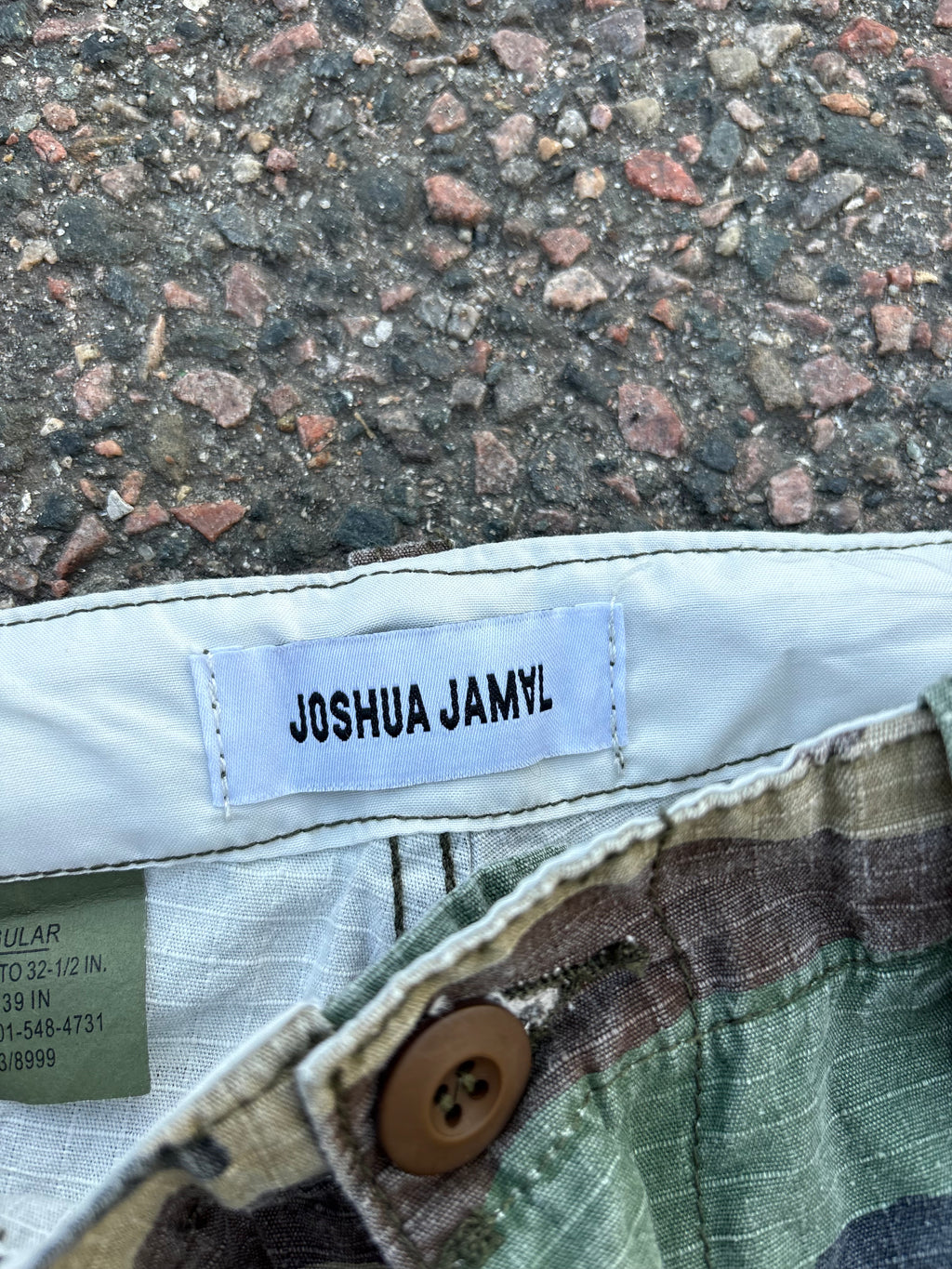 Joushua Jamal cargo pants