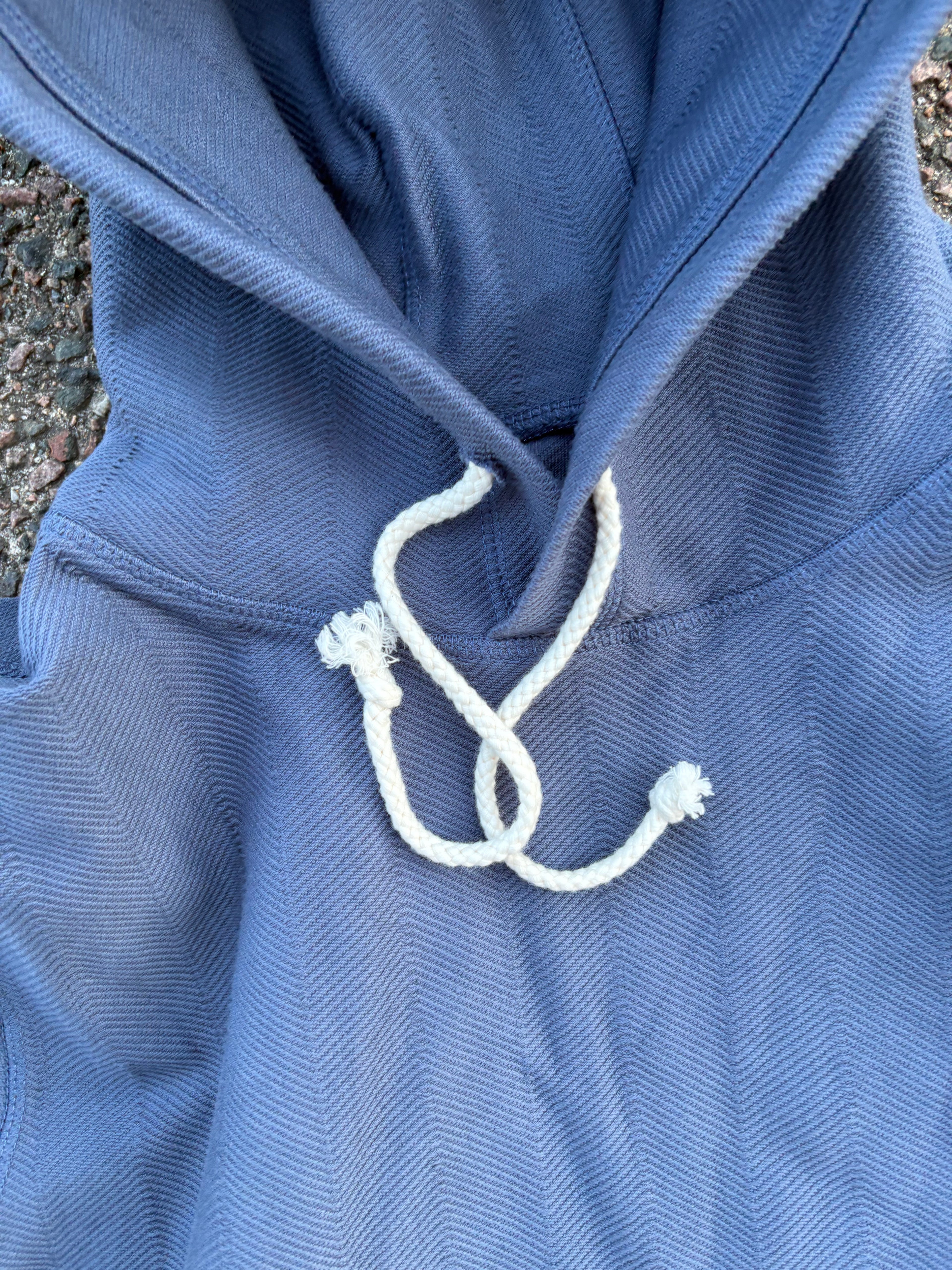Aime Leon dore cropped blue hoodie