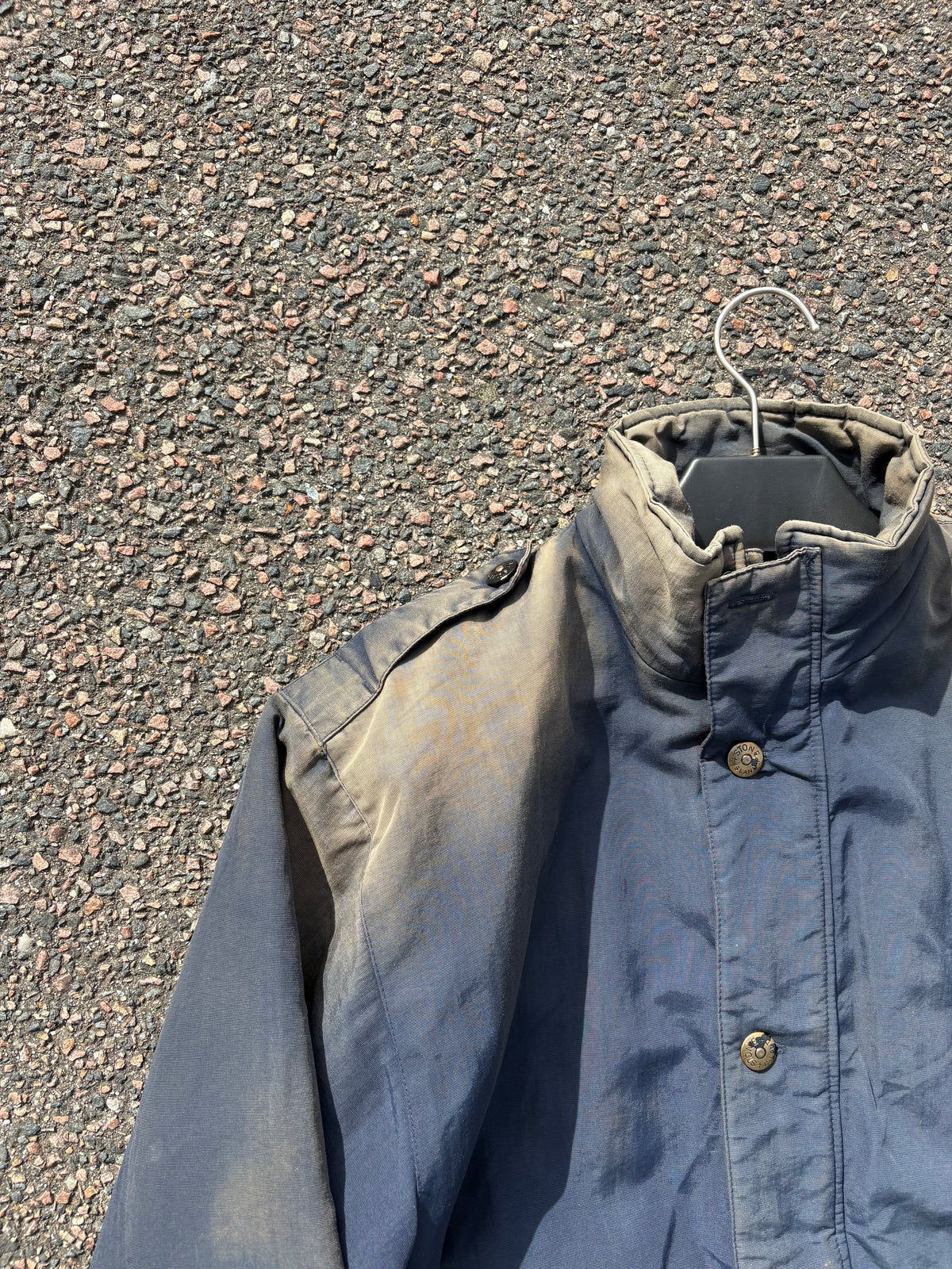Stone island FW1998 raso gommato coat