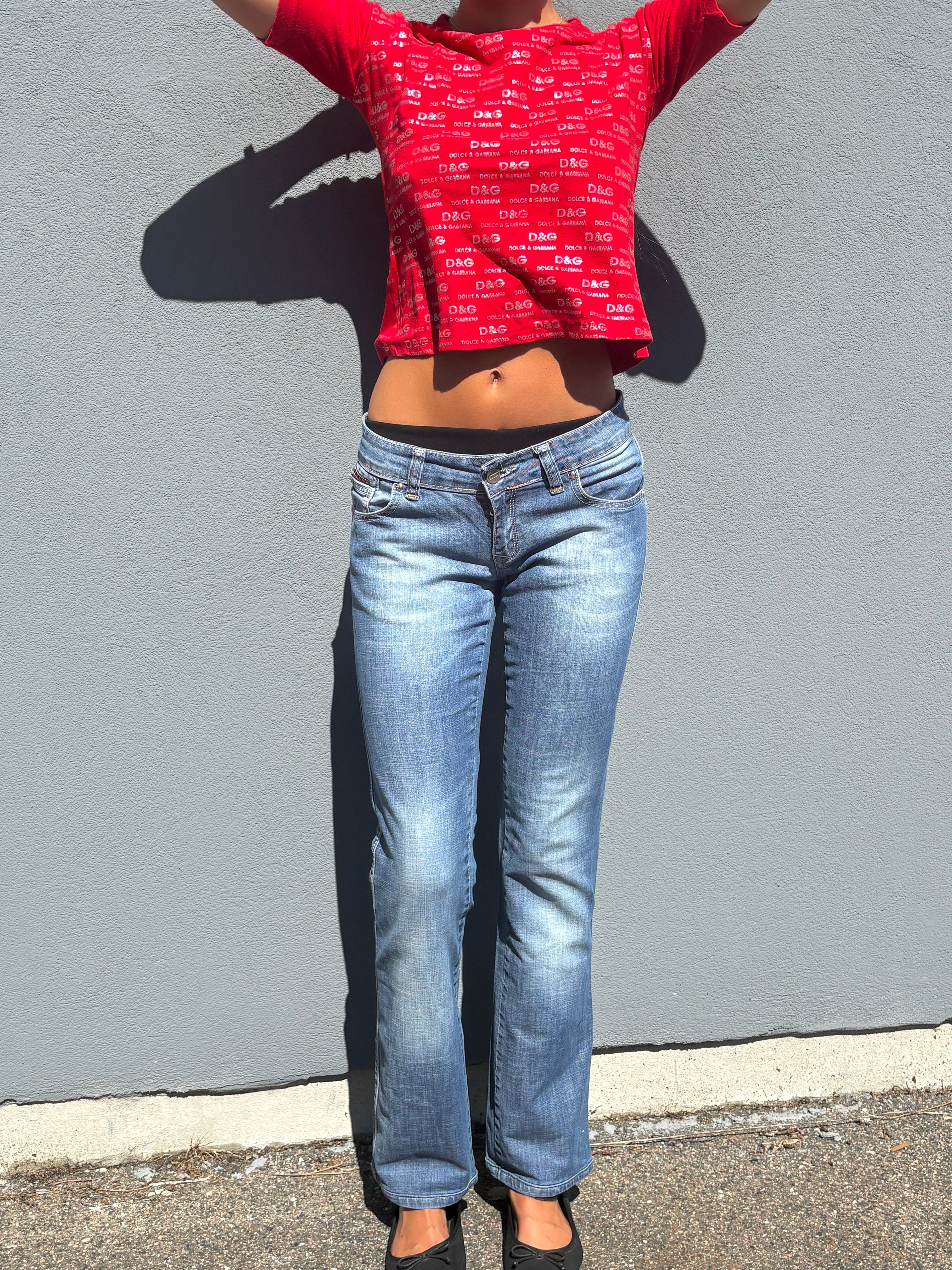 1980s Prada skinny jeans
