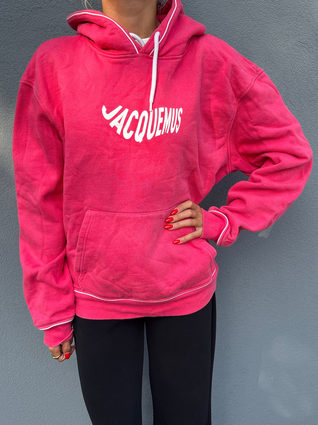 Jacquemus Le sweatshirt SS22 pink