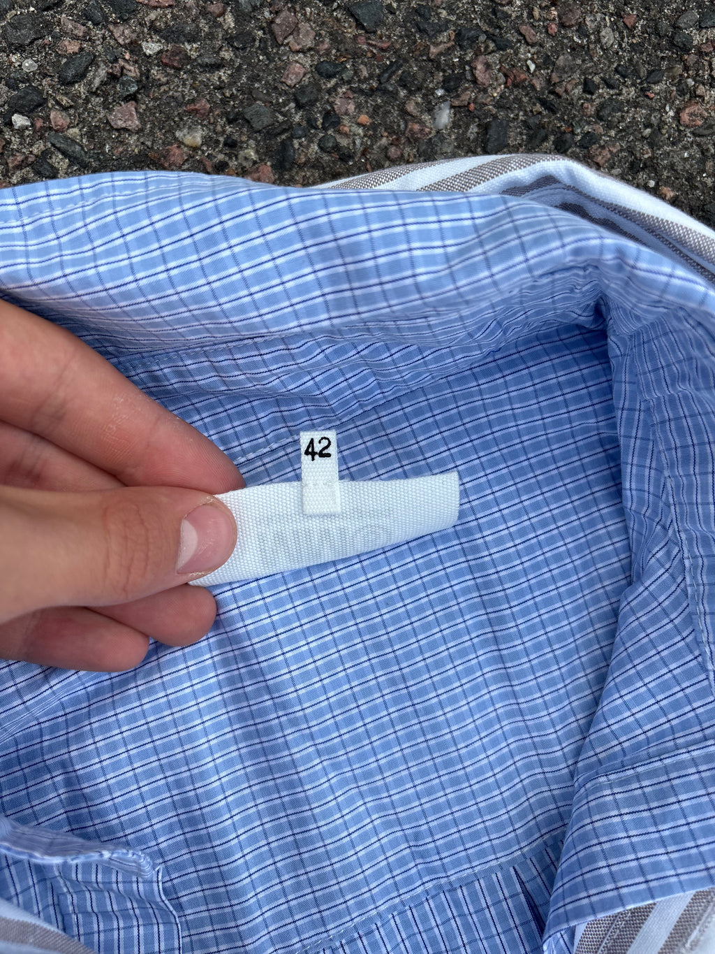 Maison Margiela MM6 double layer shirt