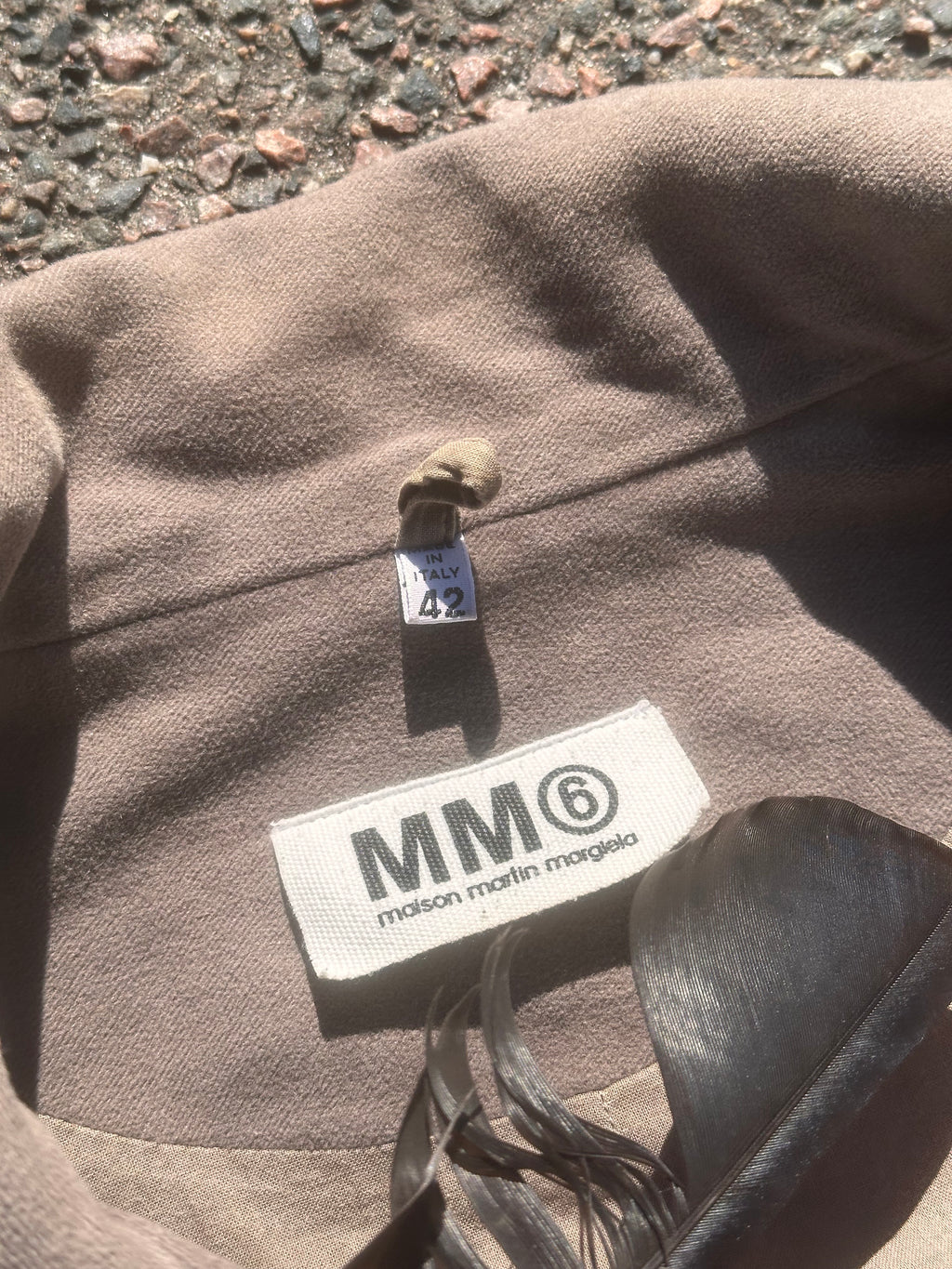 Vintage Maison Martin Margiela MM6 trenchcoat Brown