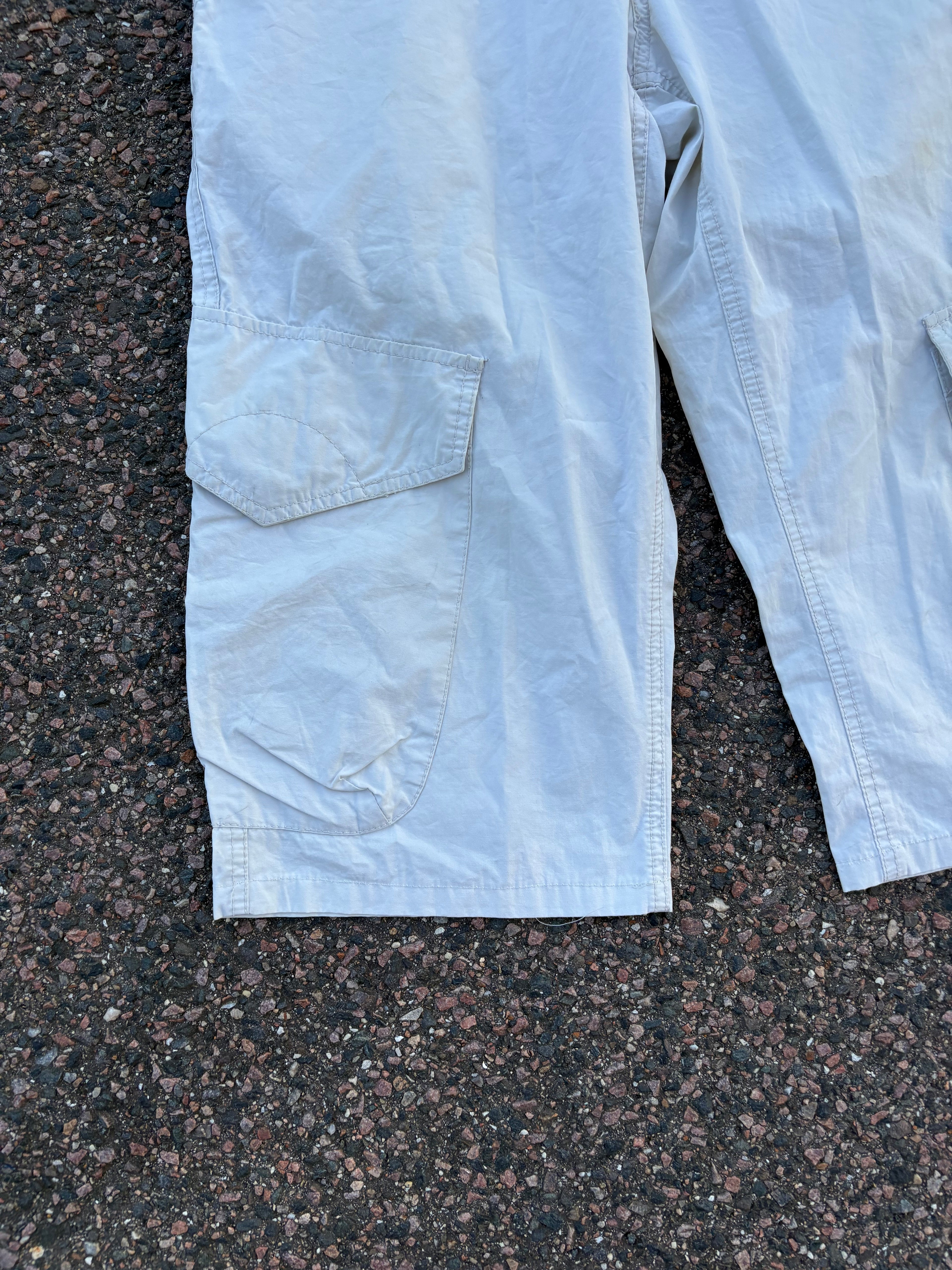 Vintage white capris