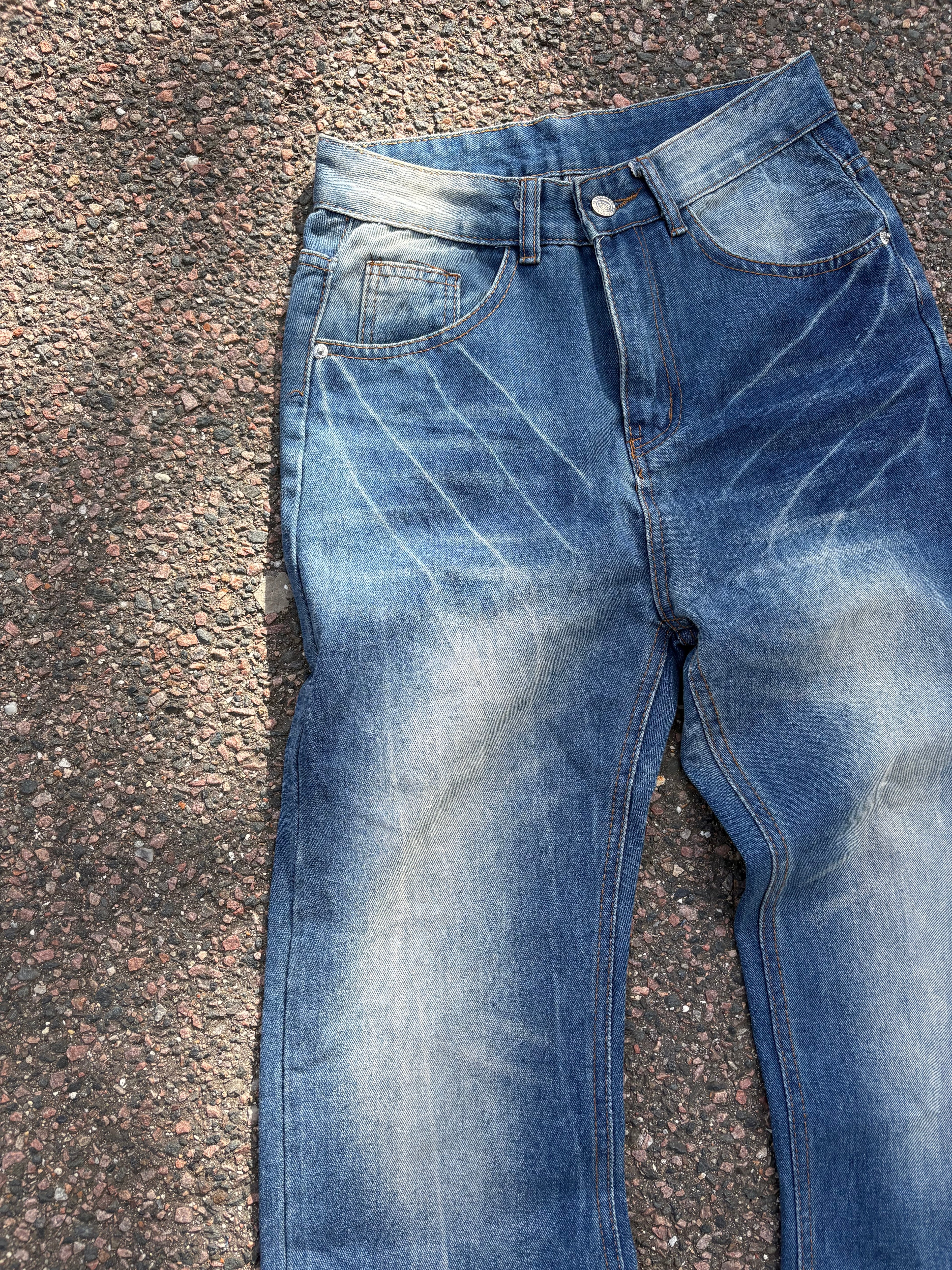 Vintage bootcut washed jeans women’s