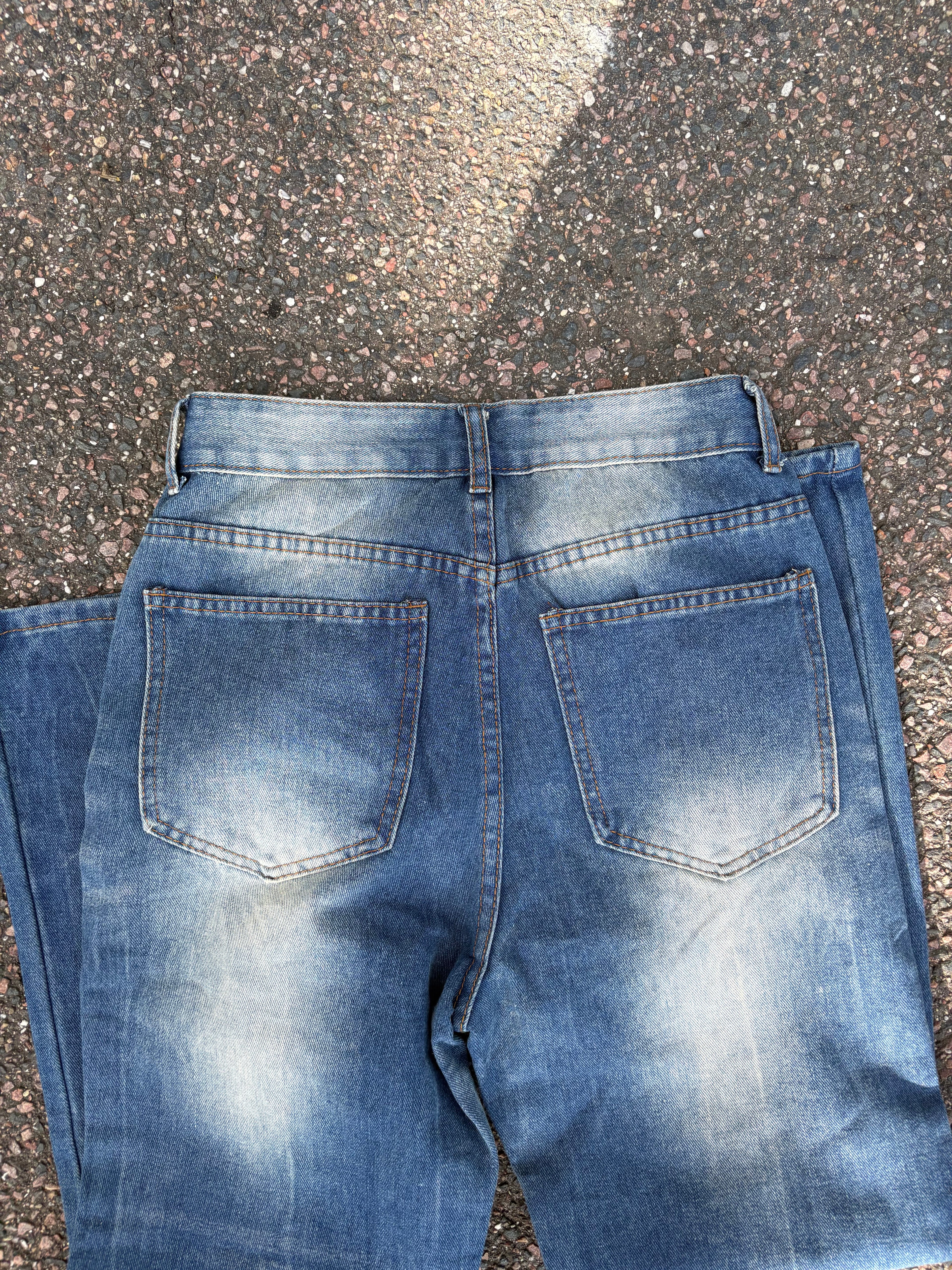 Vintage bootcut washed jeans women’s