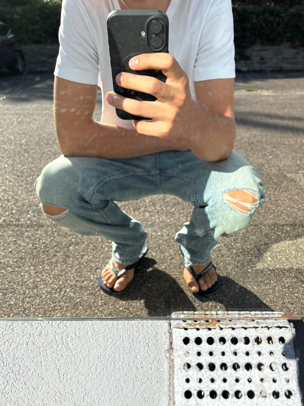 Enfant riches deprimes washed straight fit jeans