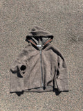 Our legacy fur full zip brown