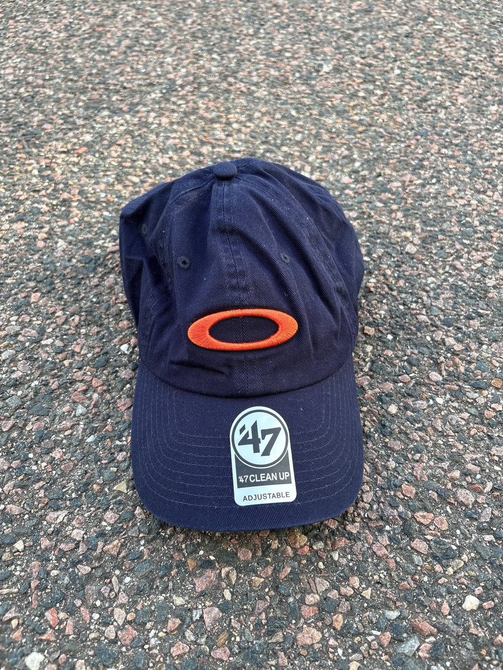 Oakley Dad cap navy orange