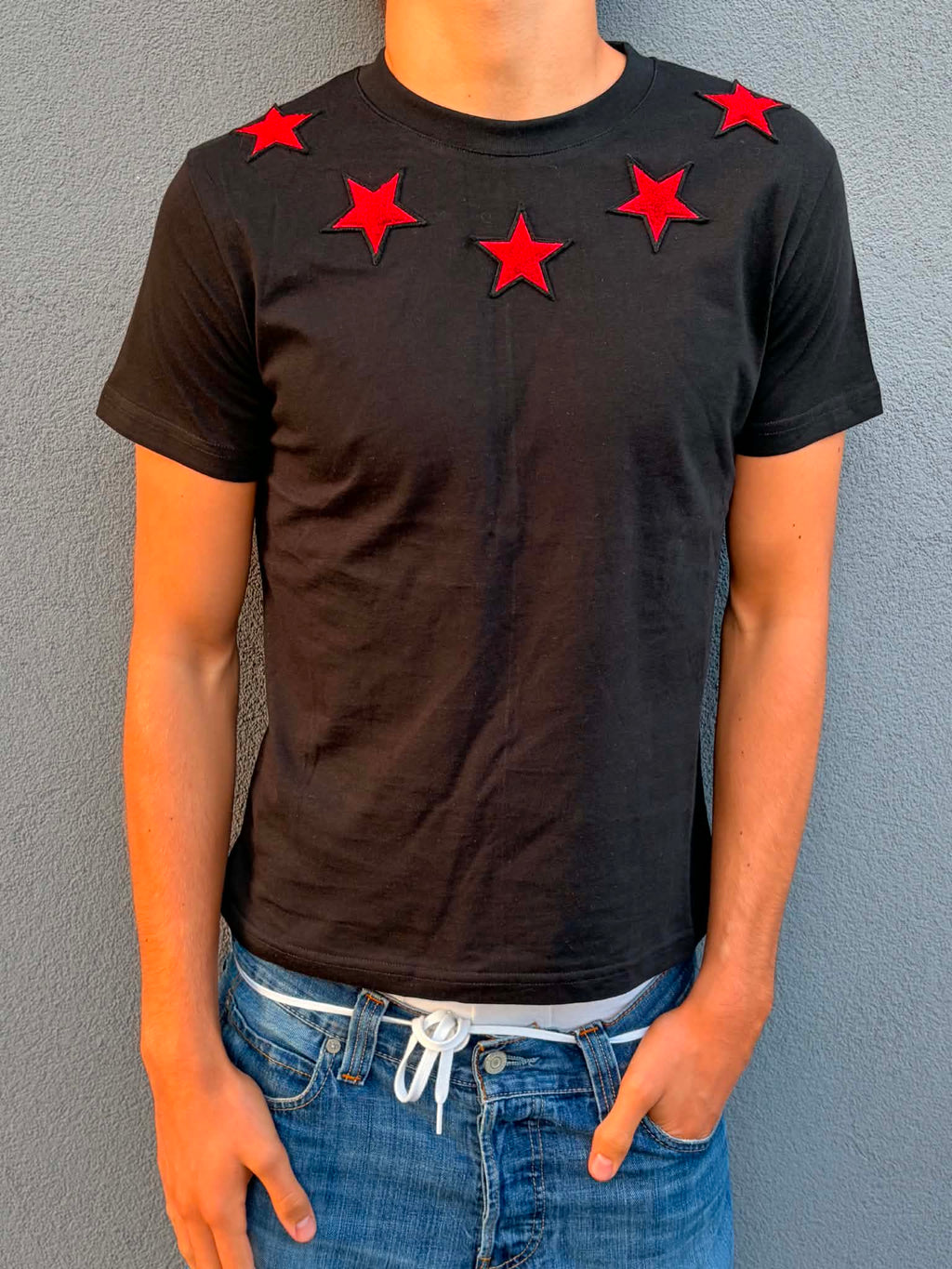 Givenchy star tee red