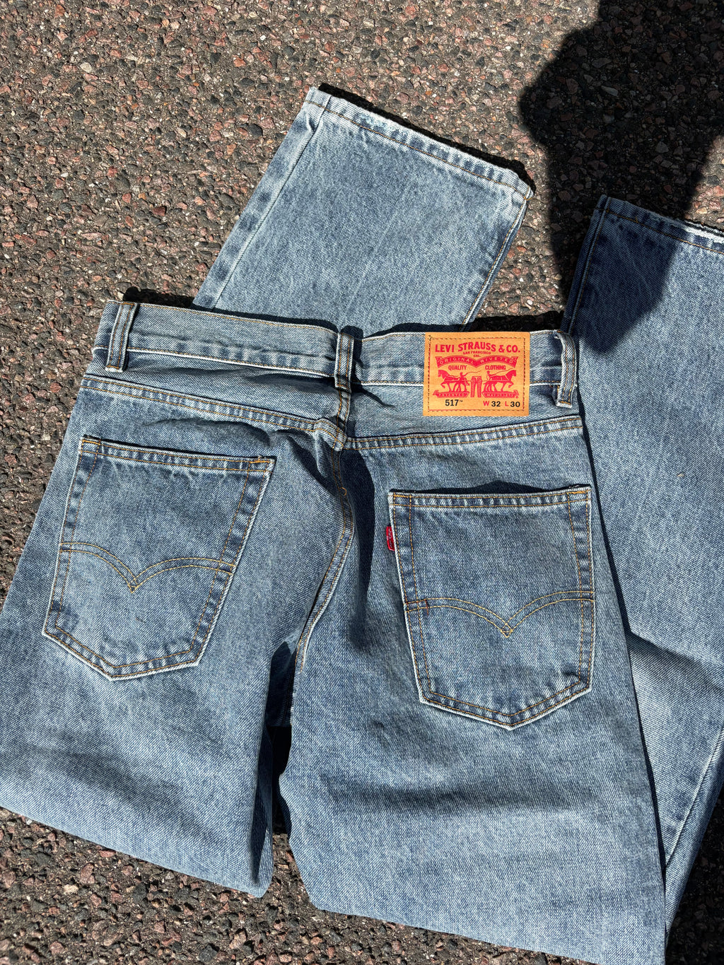 Levis 517 slim bootcut light blue 32*30