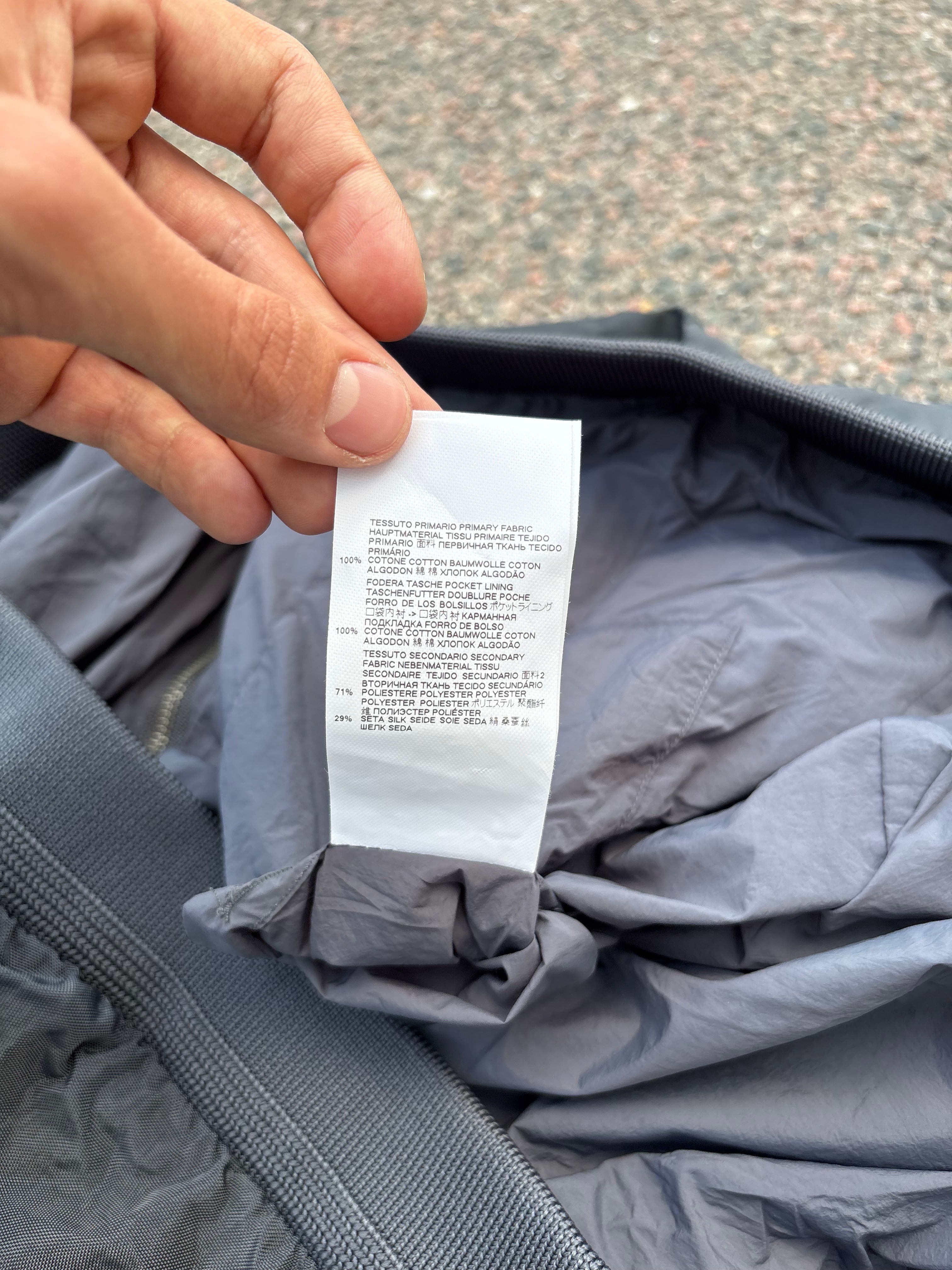 Maison Margiela FW19 Bomber Panel jacket
