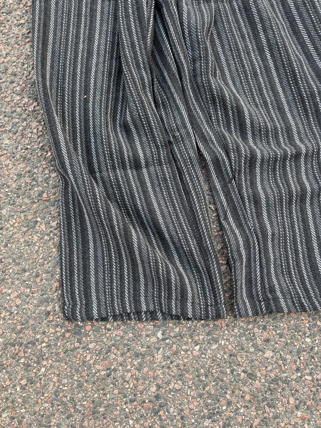 1990s Italian meditation pants striped