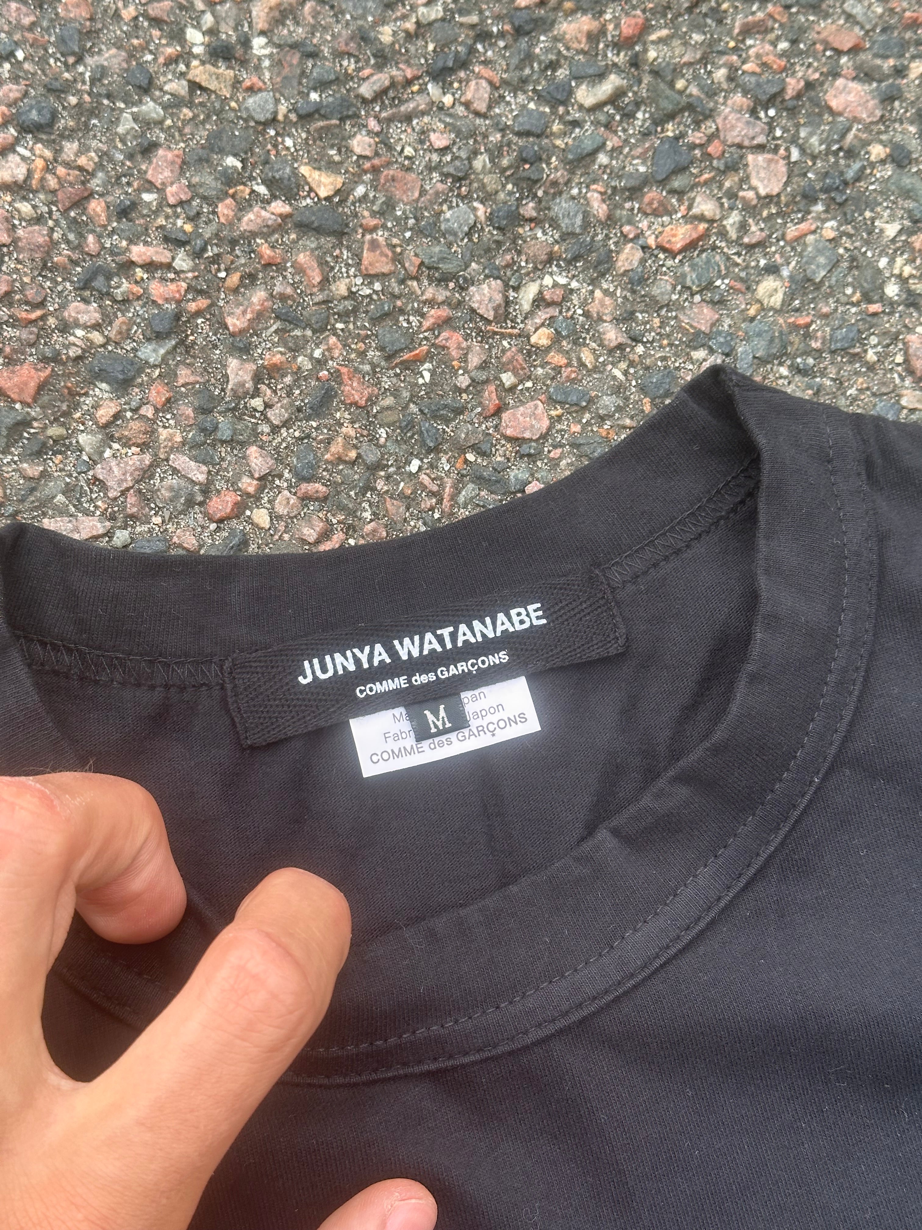 Junya watanabe 2005 avarcious t shirt Black