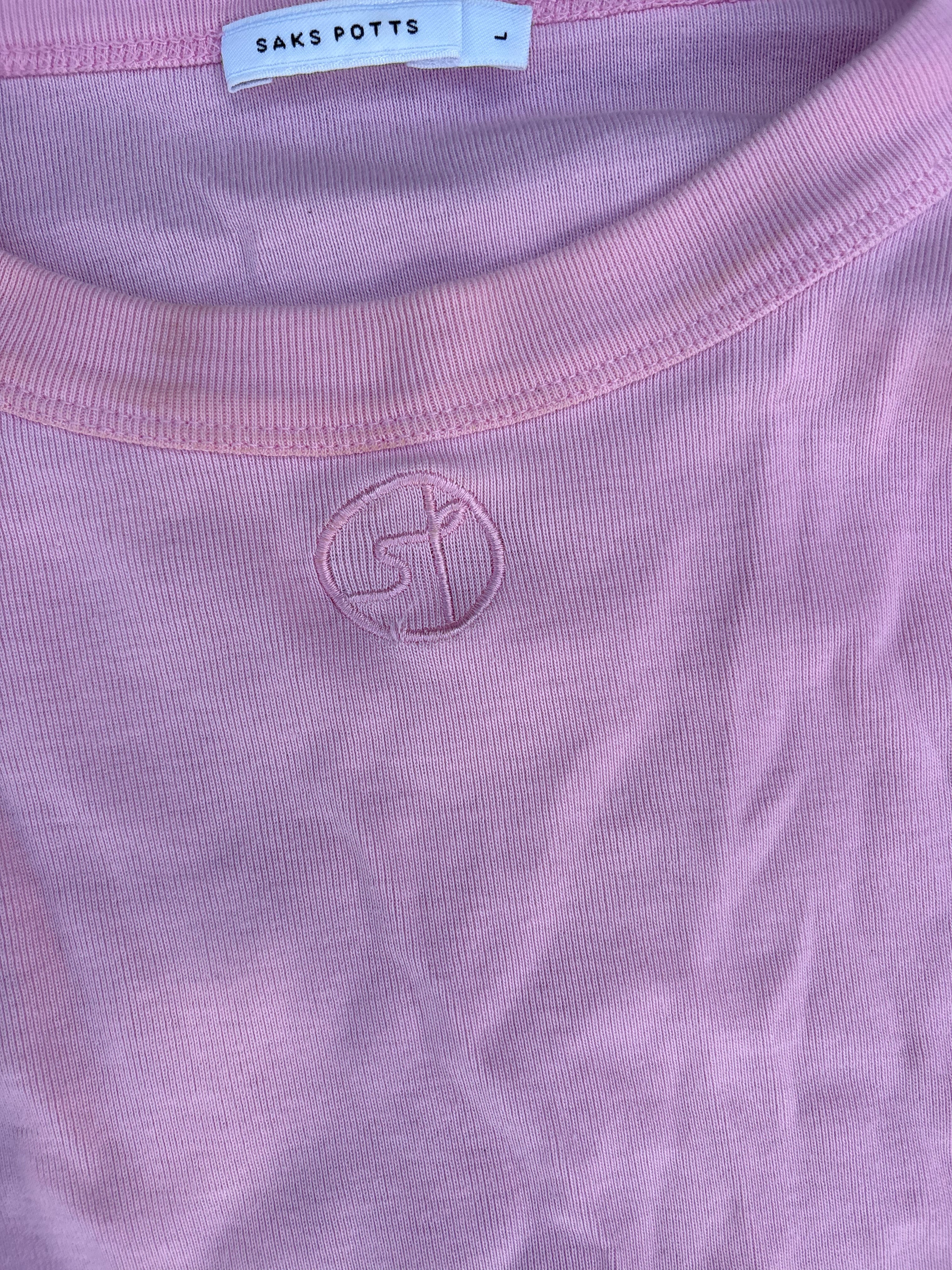 Saks Potts Eloise long sleeve pink fuscha
