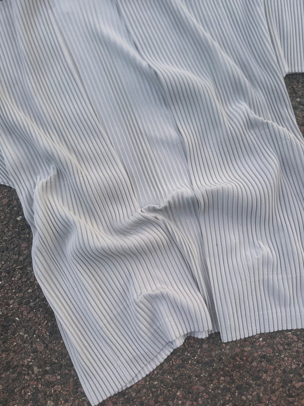 Issey miyake cardigan gray