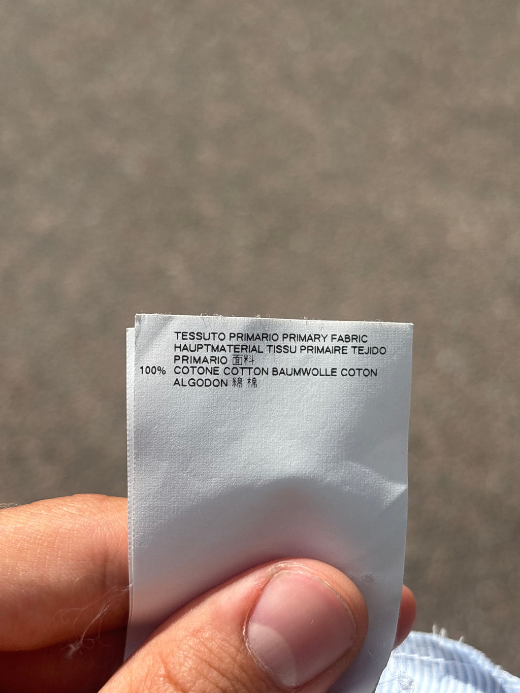 Maison Margiela MM6 deconstructed double sided shirt