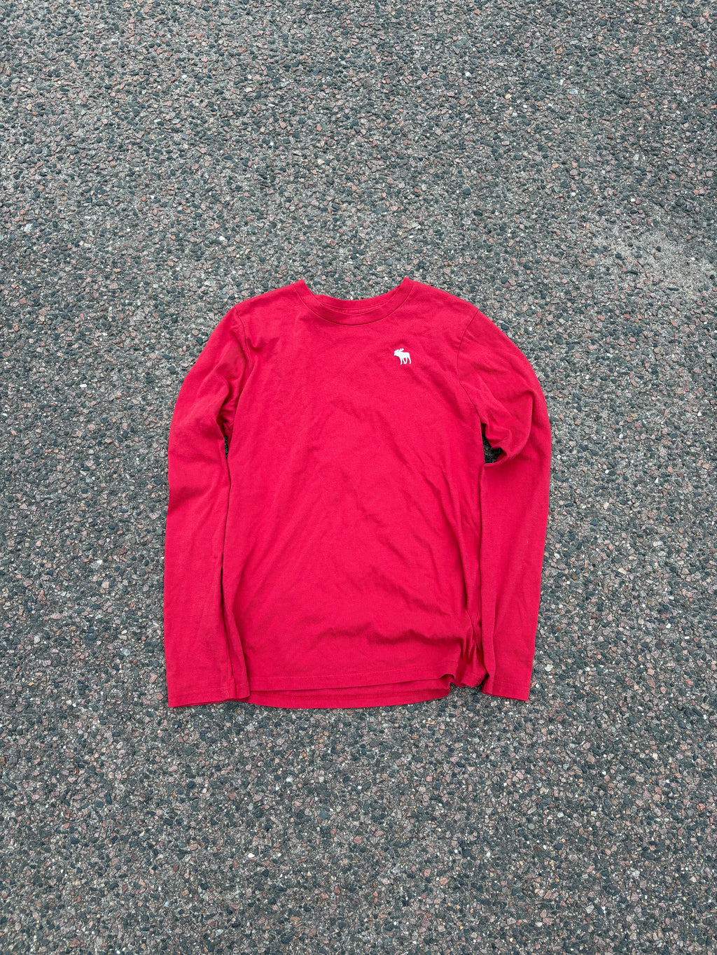Vintage Abercrombie red long sleeve