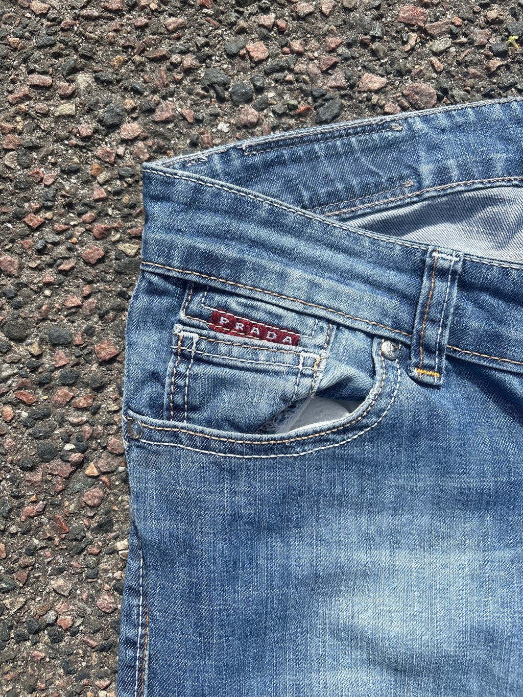 1980s Prada skinny jeans