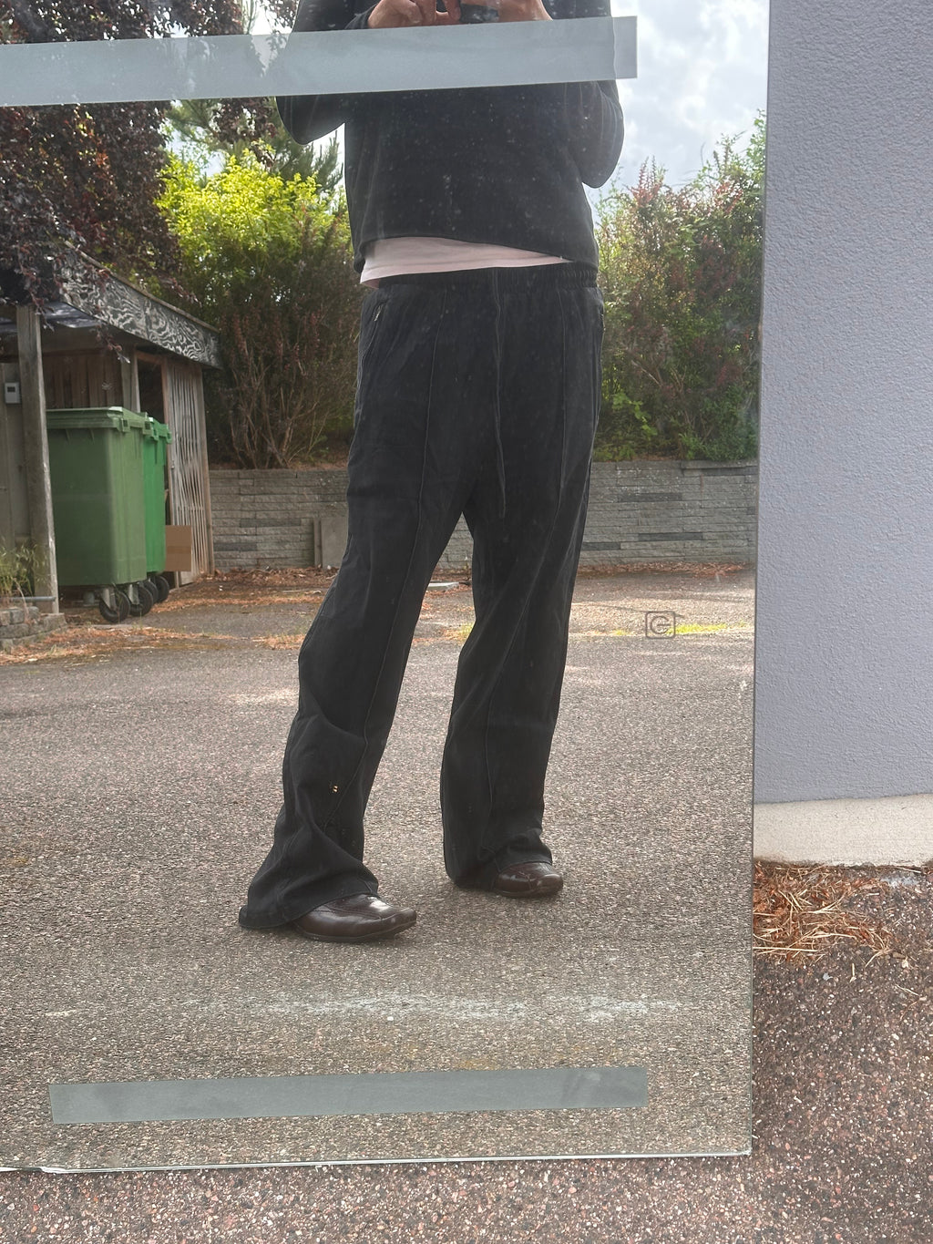 Acne studios black joggers