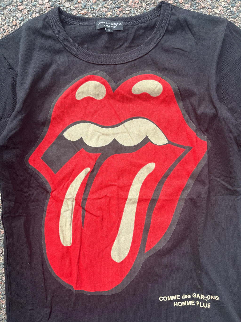 Comme des garcons Rolling Stones t shirt