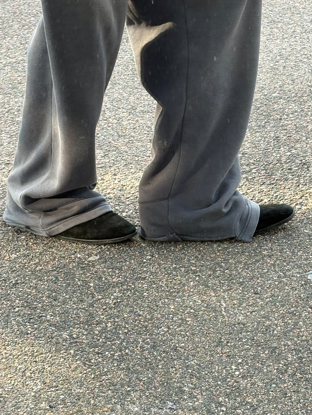 AM Black suede shoes (43)