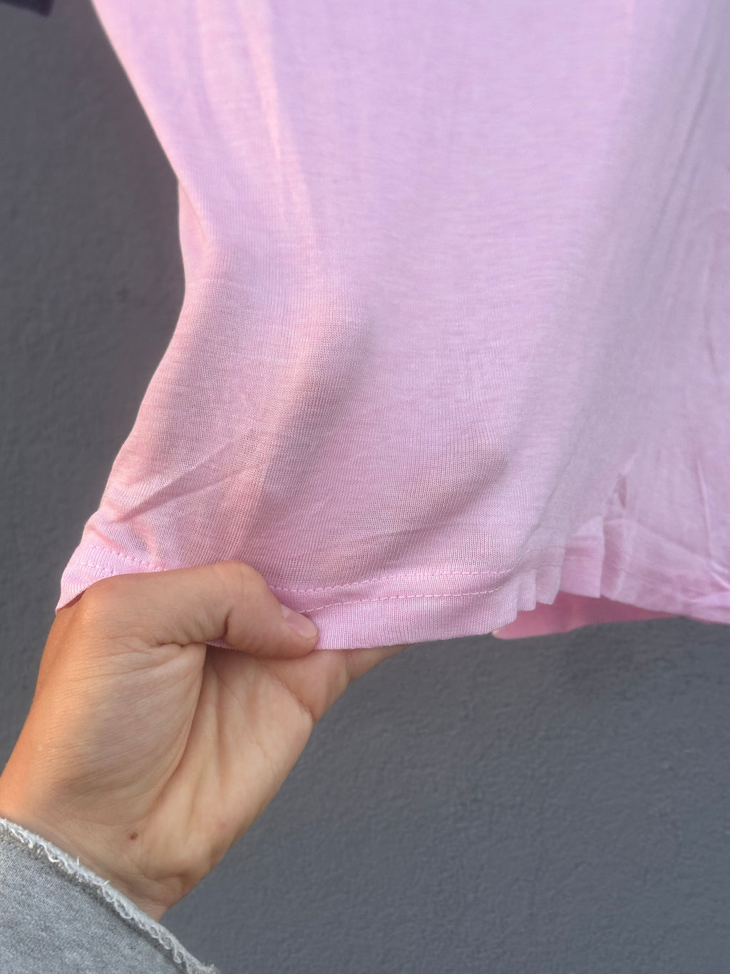 Miu miu club pink thin T-shirt 2022