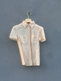 Miu miu vintage mesh button up shirt