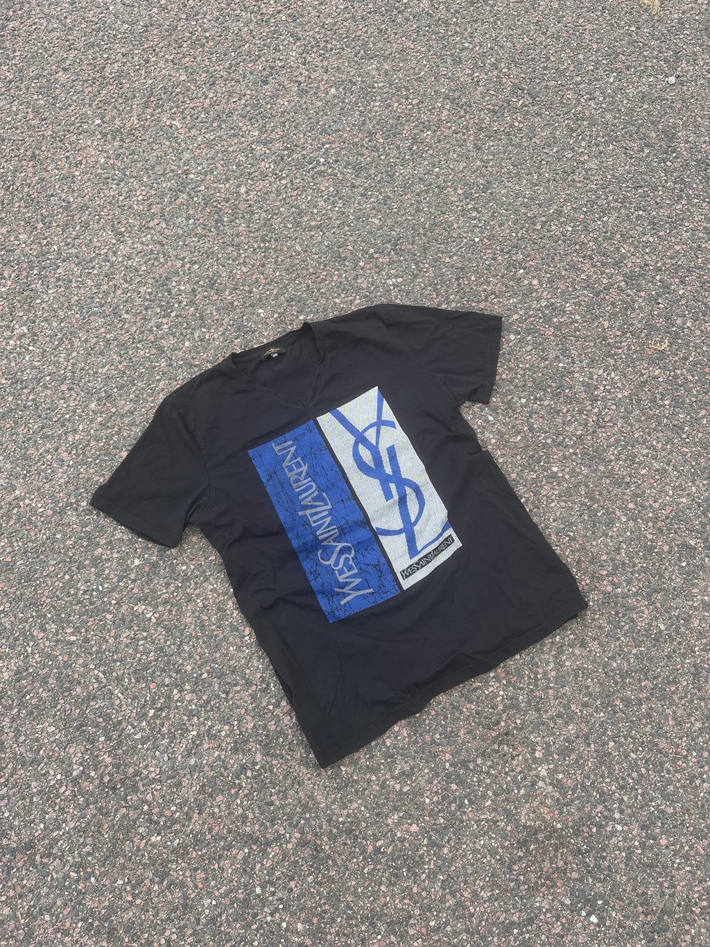 Vintage Yves Saint Laurent t shirt Black
