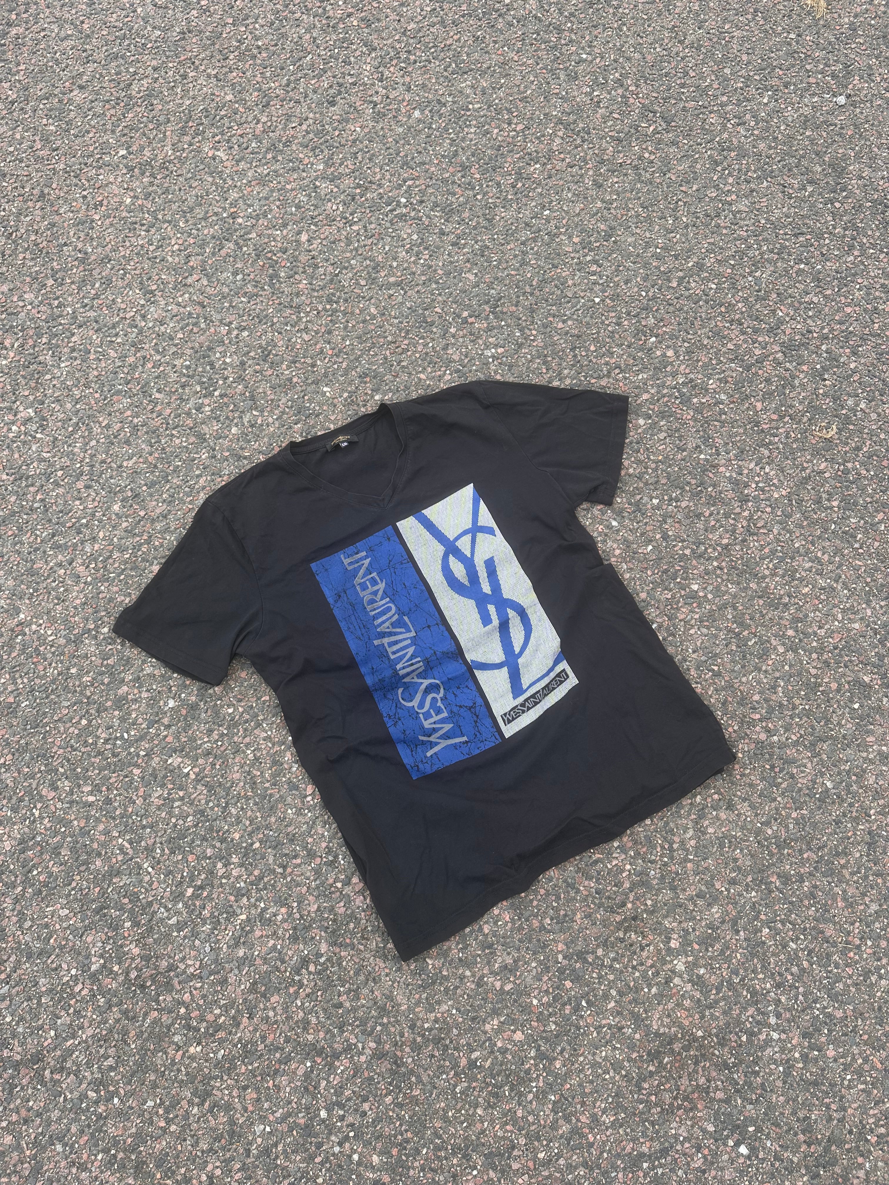 Vintage Yves Saint Laurent t shirt Black