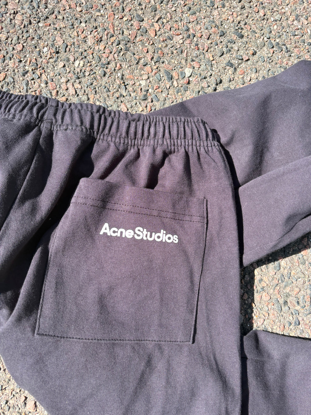 Acne studios navy joggers (M)