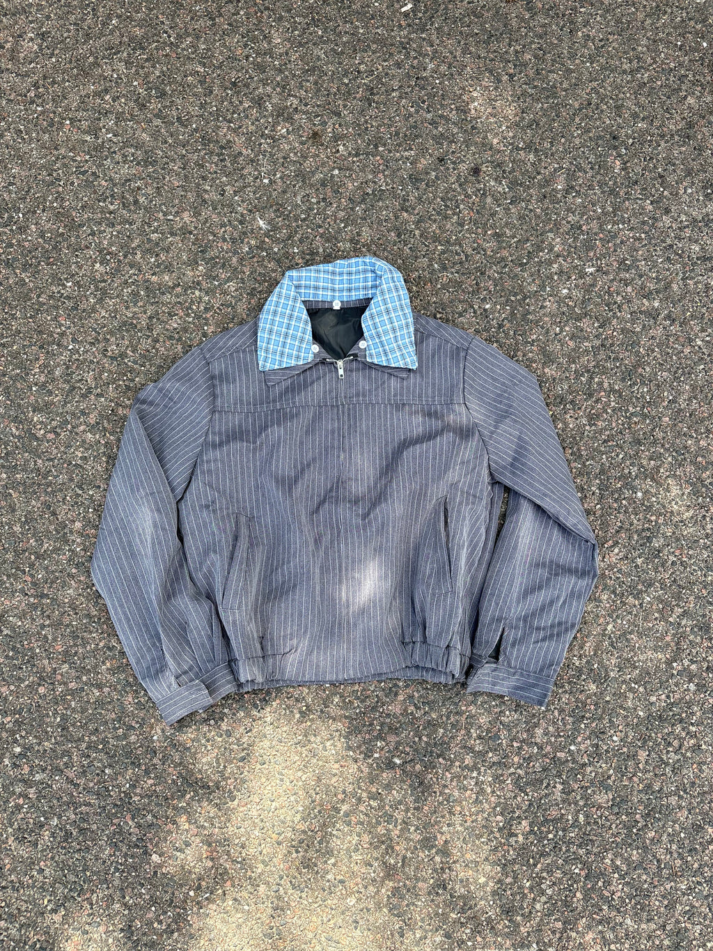 Double collar Harrington jacket
