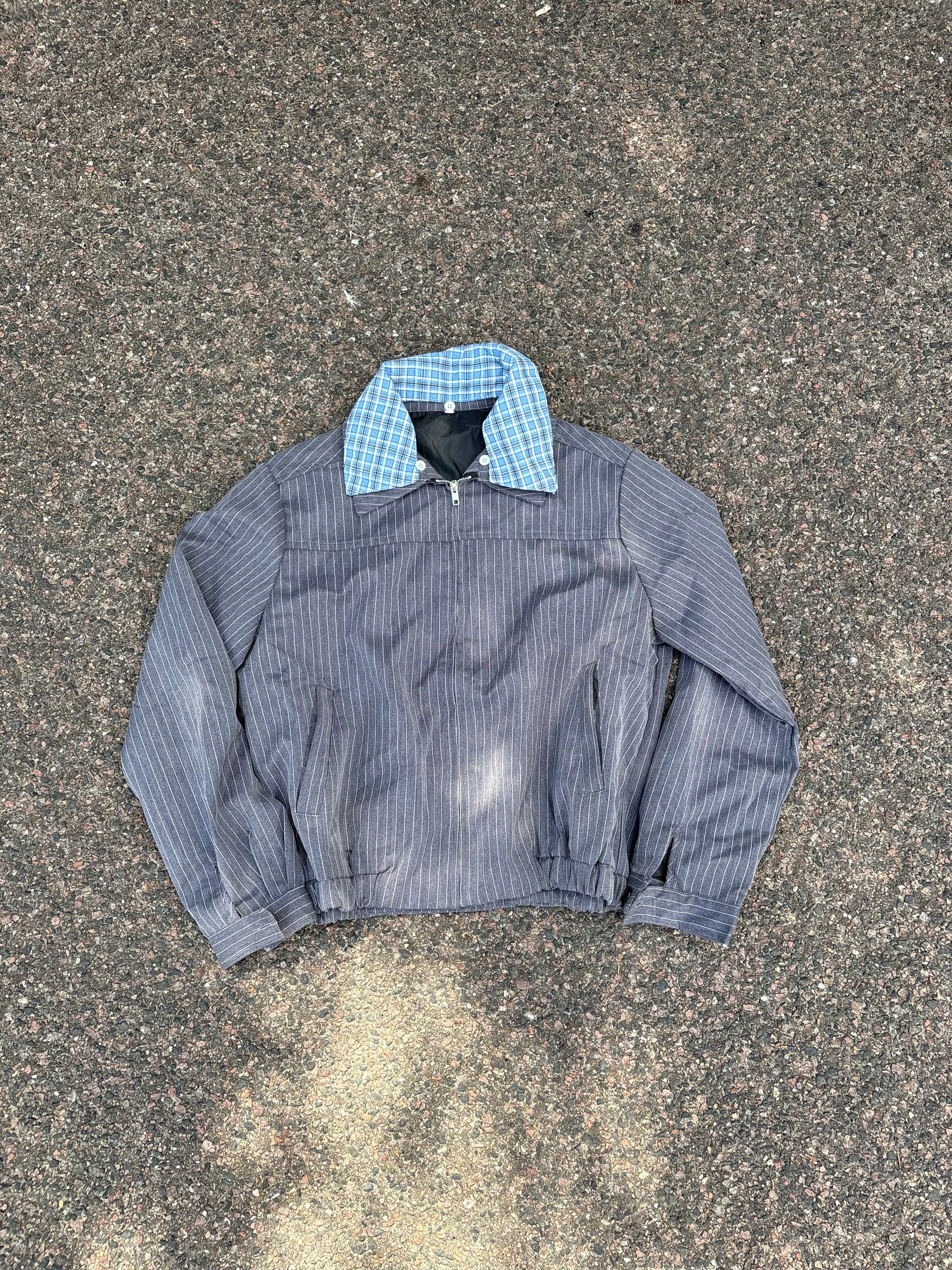 Double collar Harrington jacket