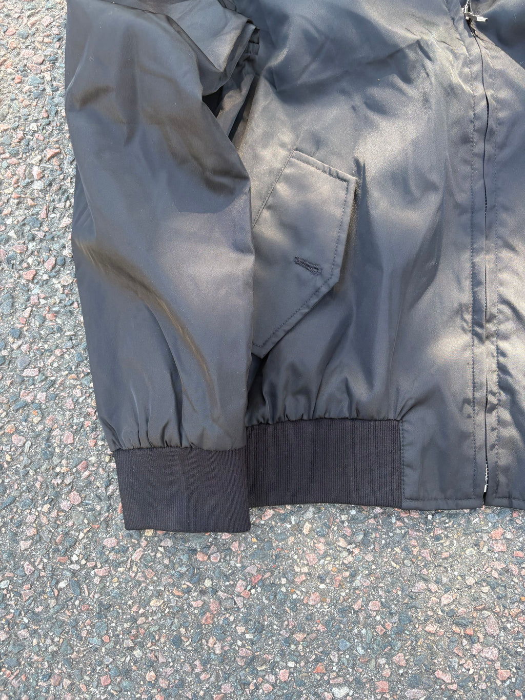 Prada 2024 nylon bomber jacket