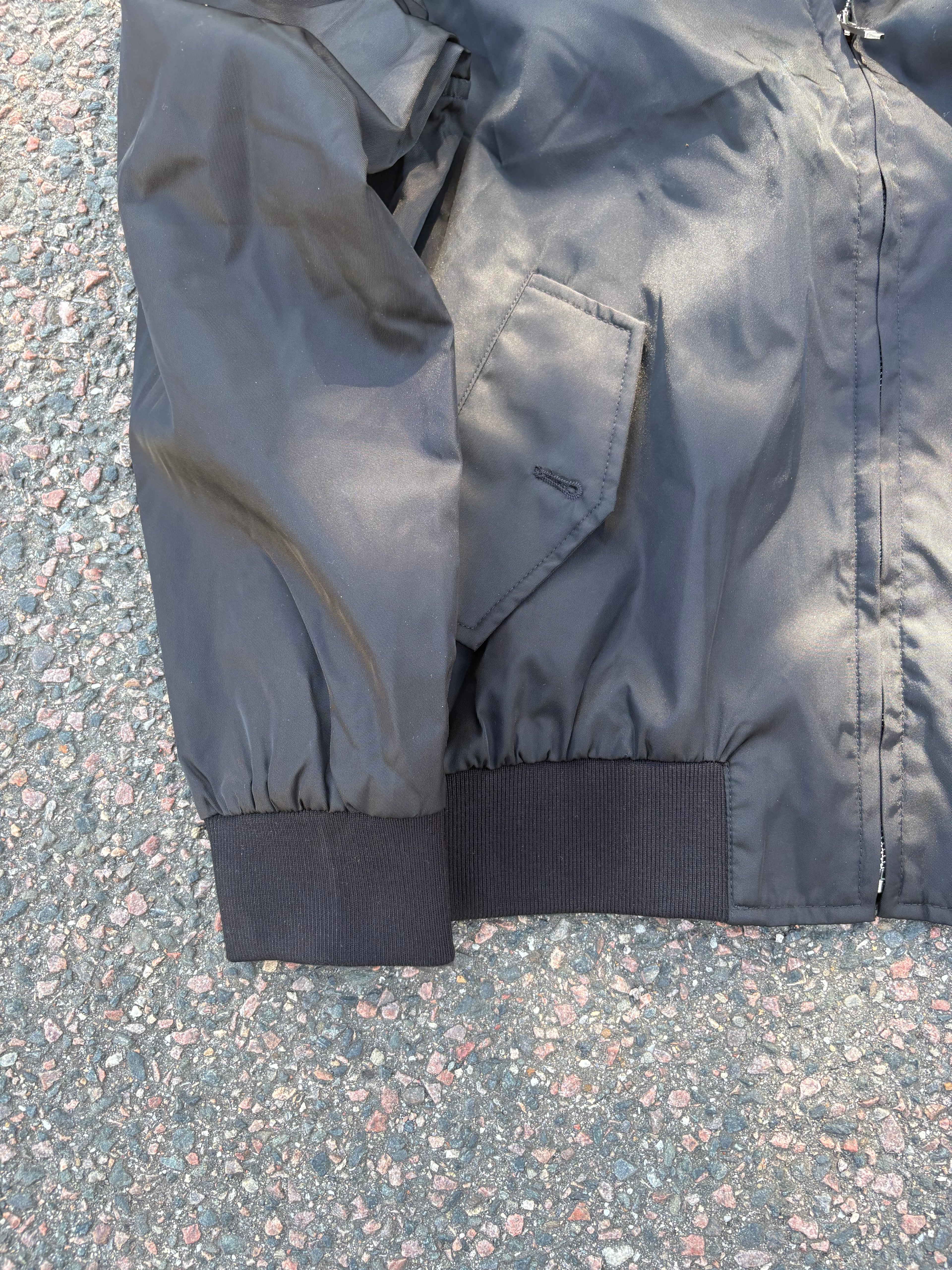 Prada 2024 nylon bomber jacket