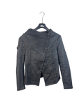 maison martin margiela MM6 leather biker asymetrical jacket